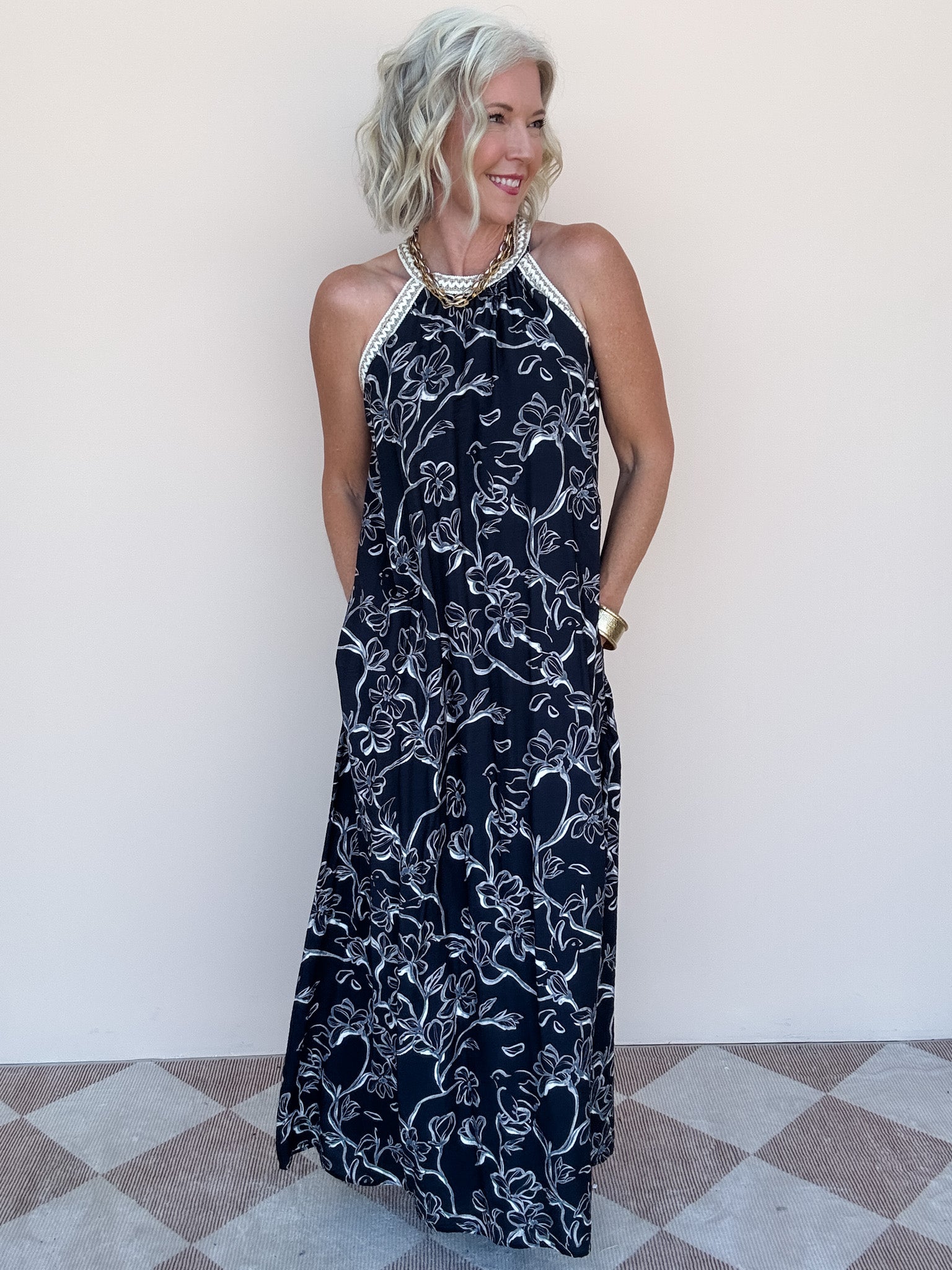 Ink & Lace Dress