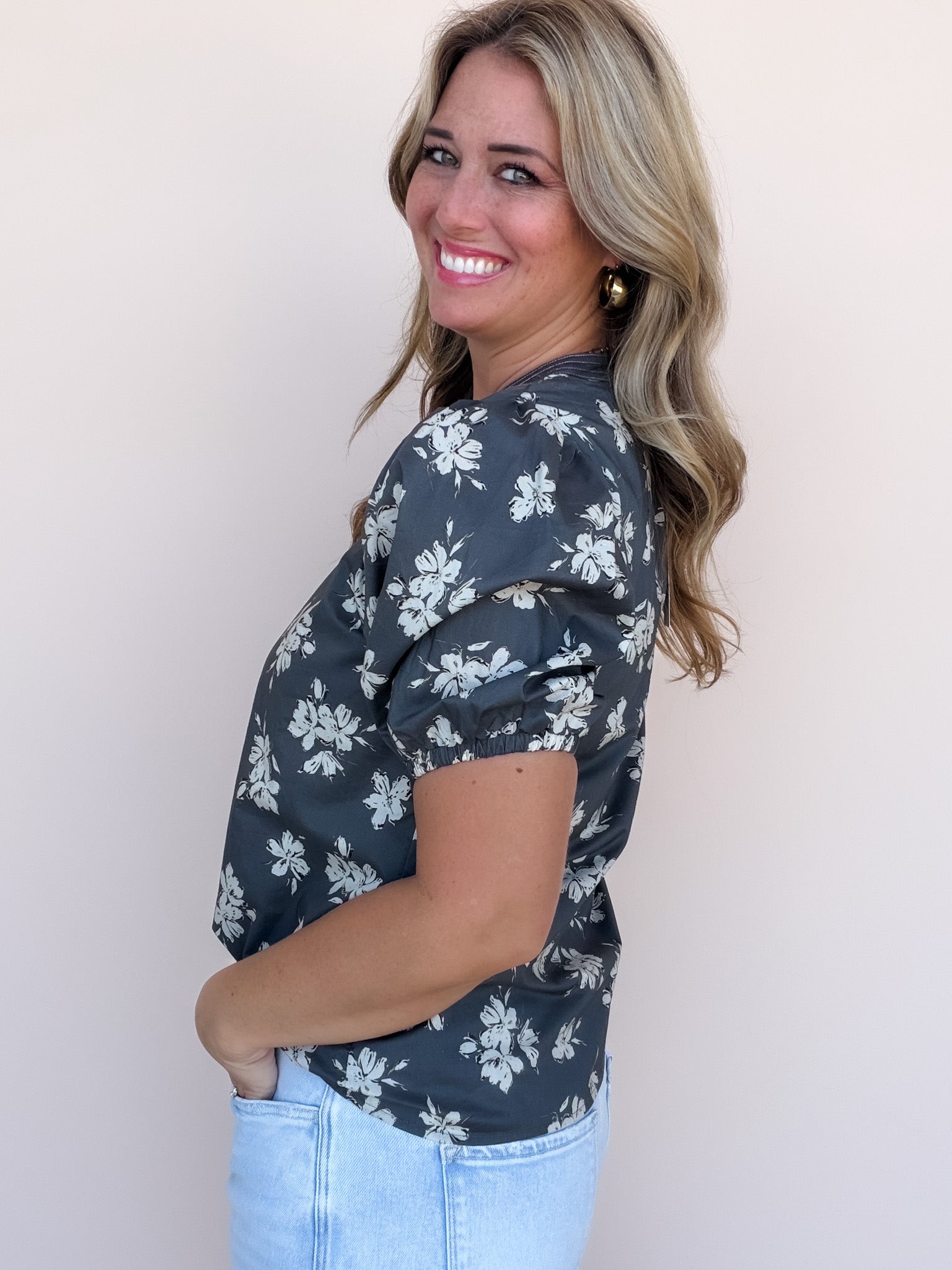 Whitfield Floral Top