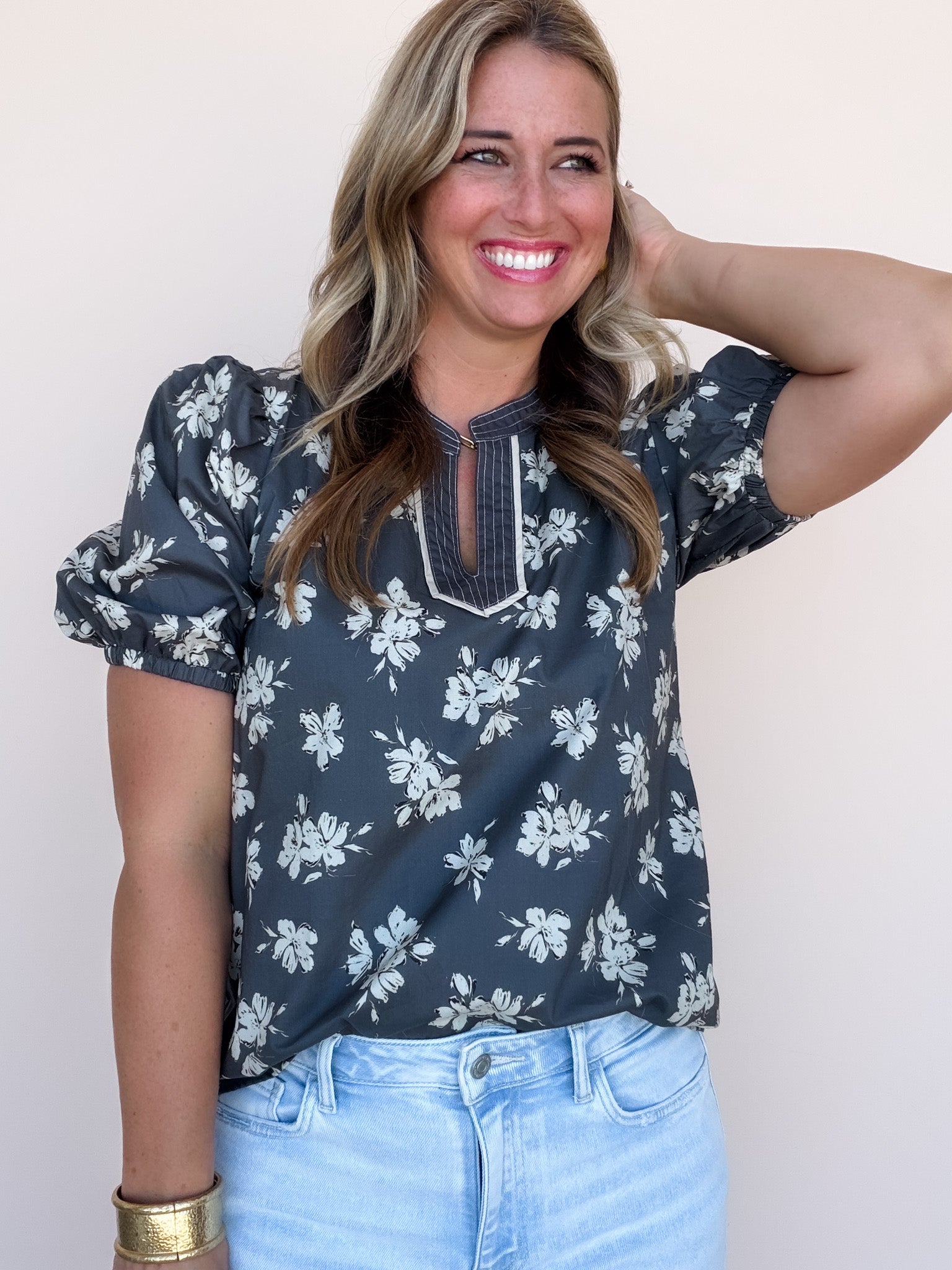 Whitfield Floral Top