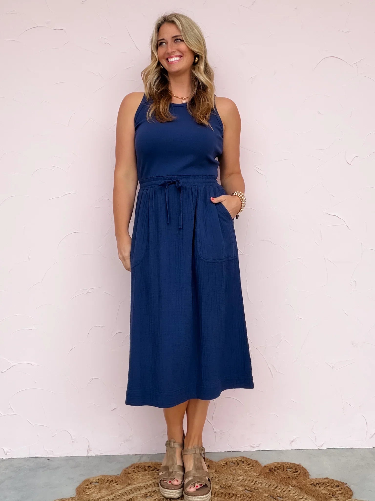 Sadie Blue Dress