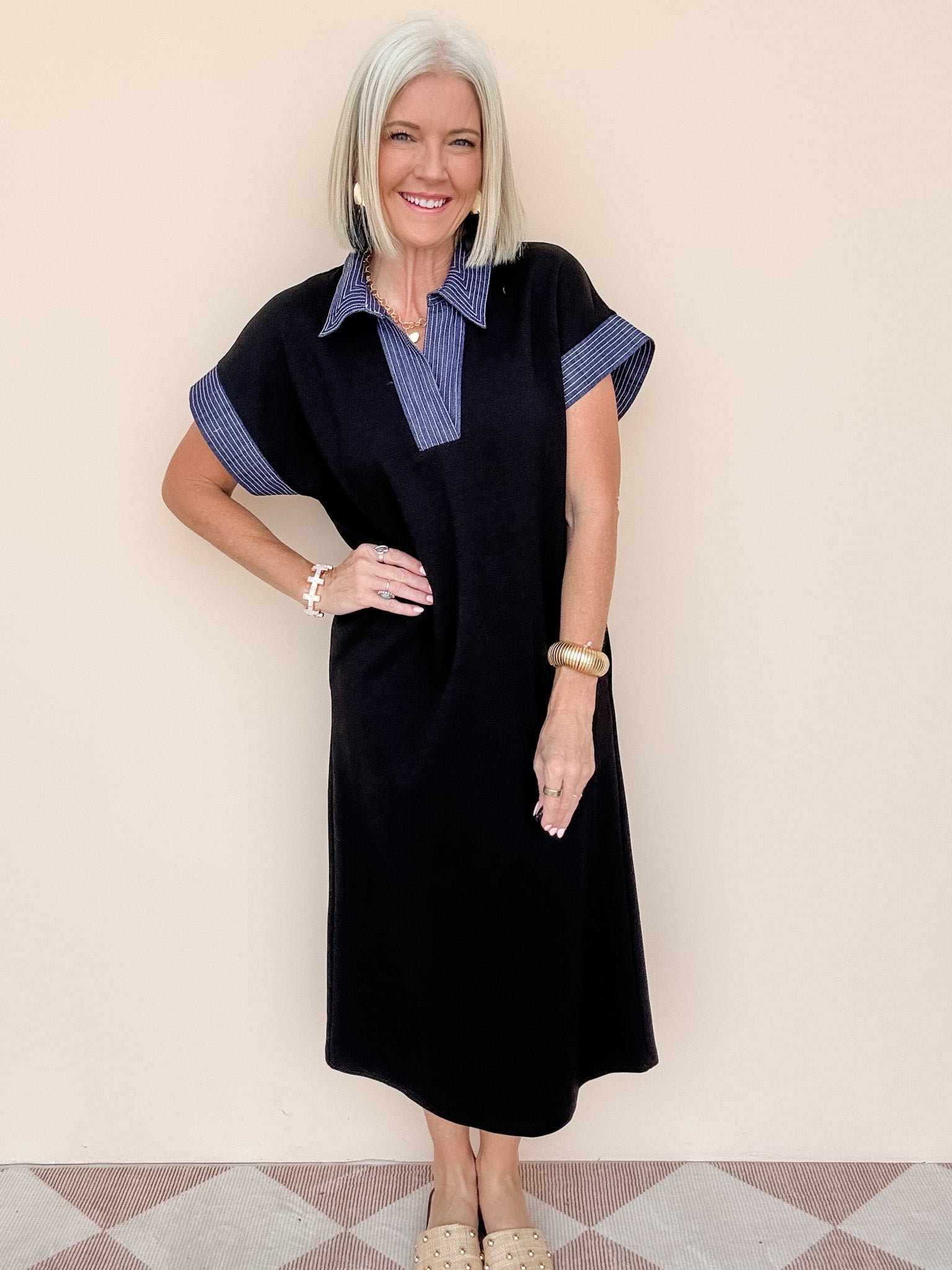 Indigo Edge Dress