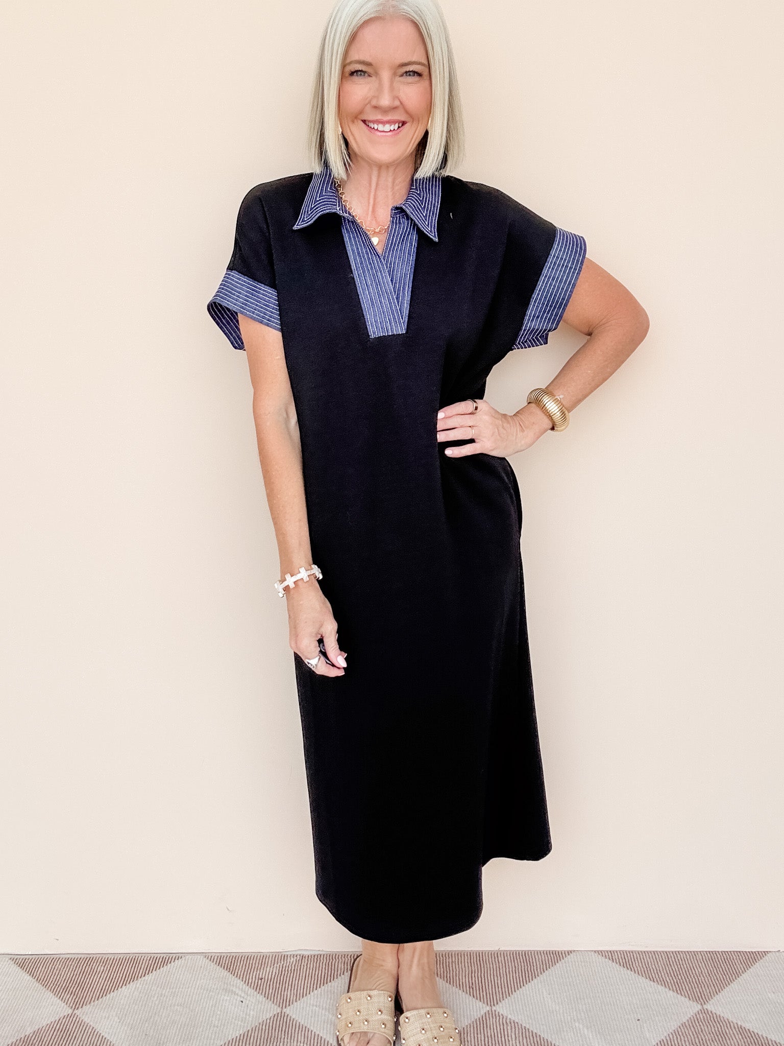 Indigo Edge Dress