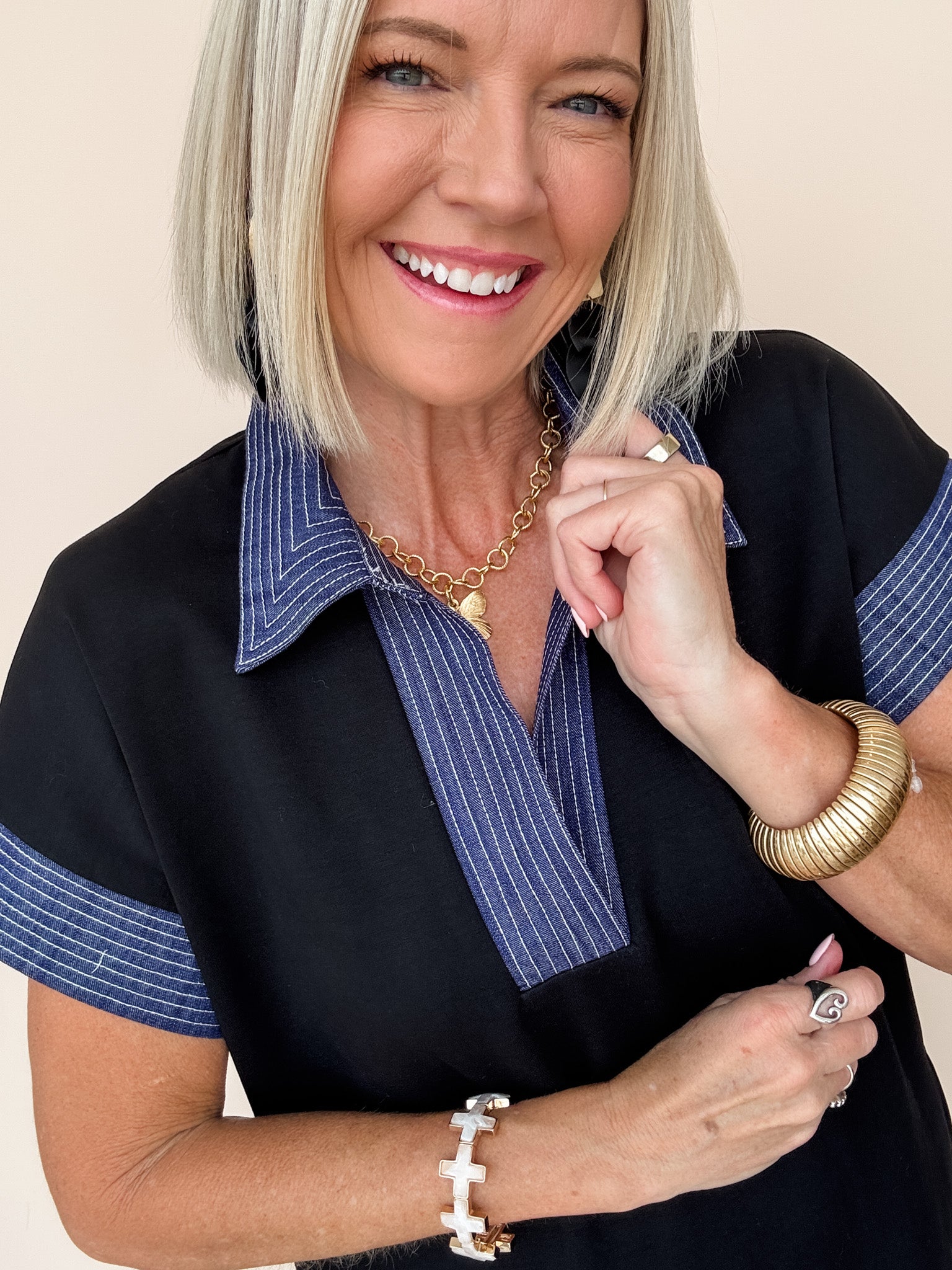 Indigo Edge Dress