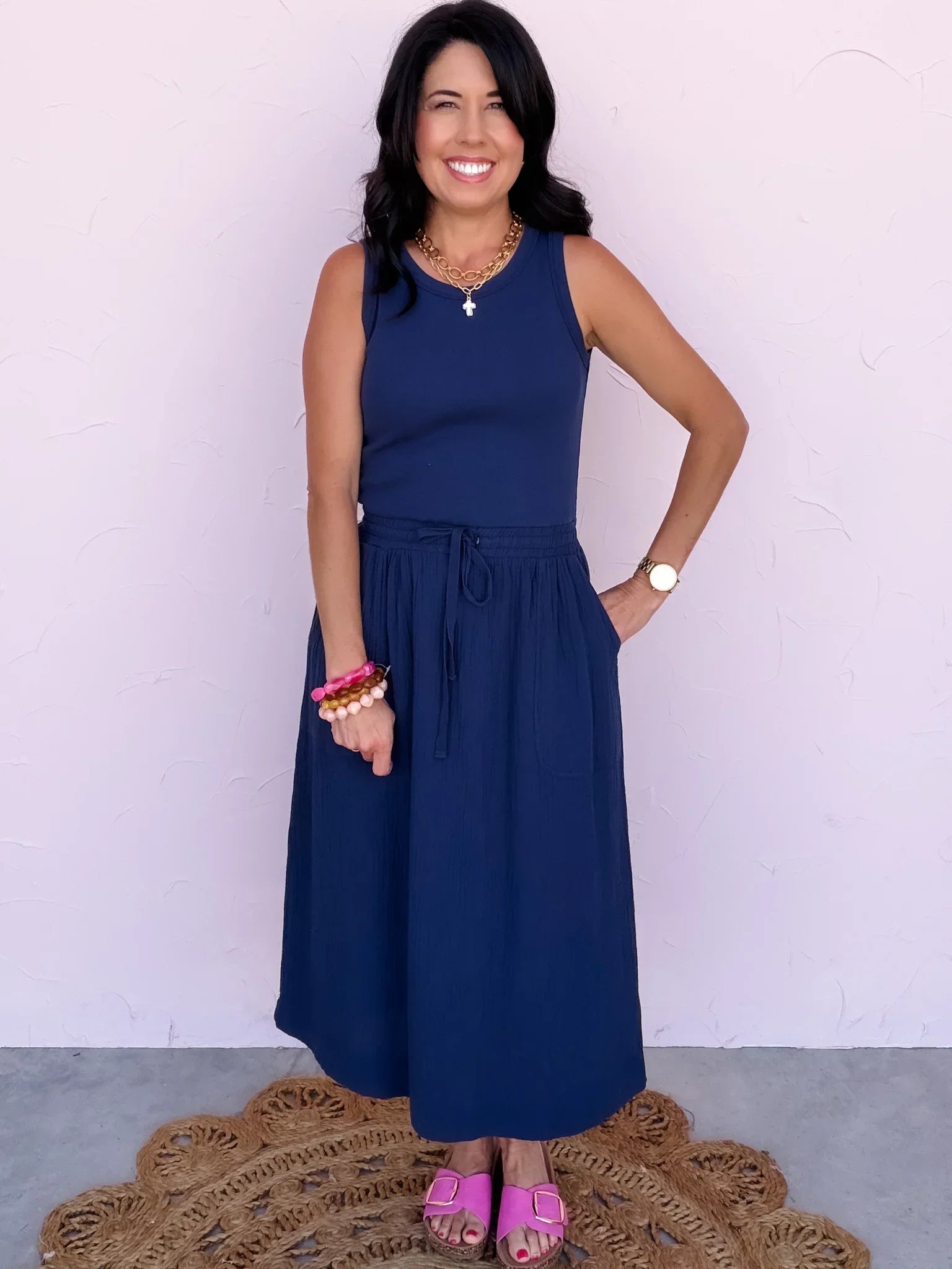 Sadie Blue Dress