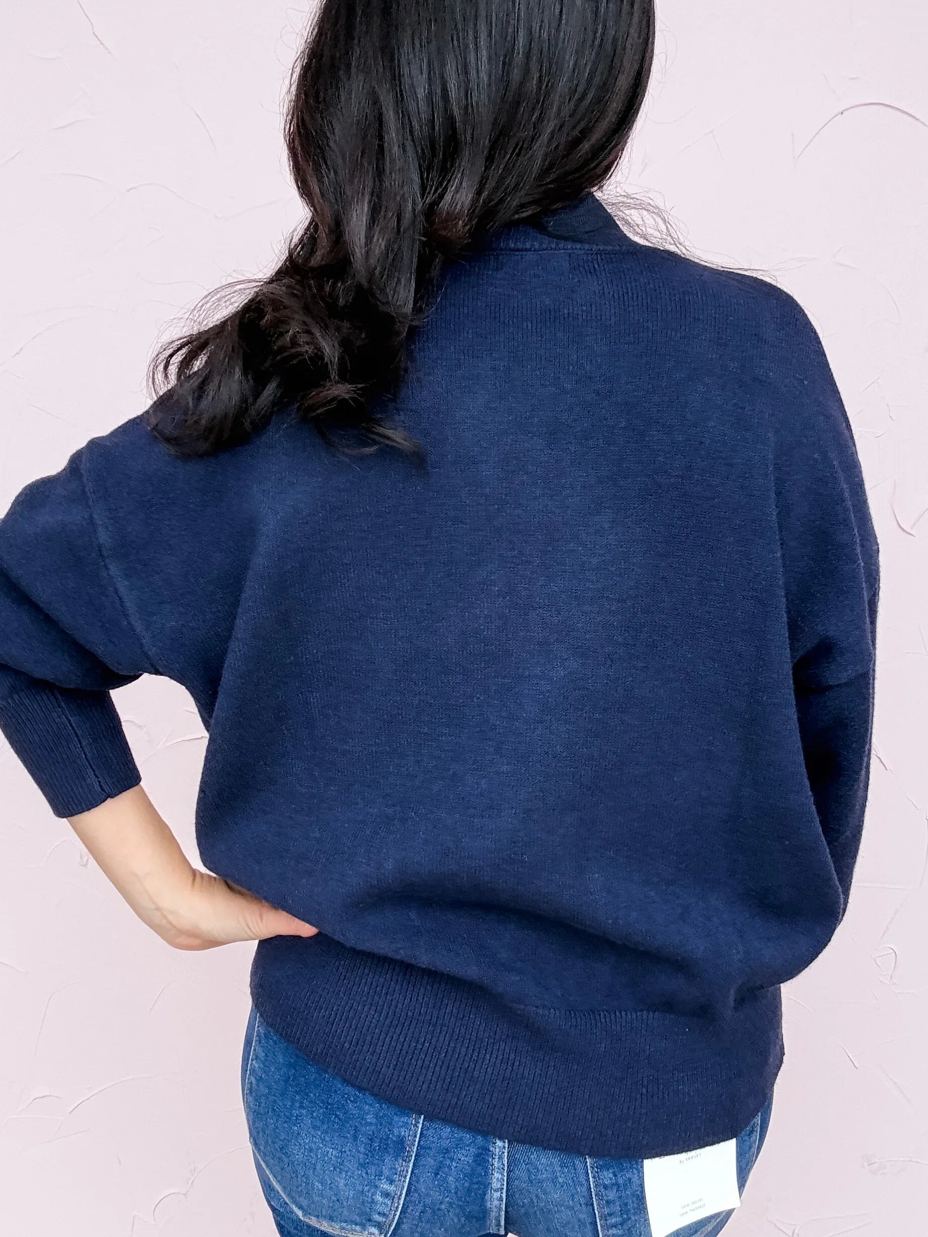 Midnight Cabin Knit Sweater