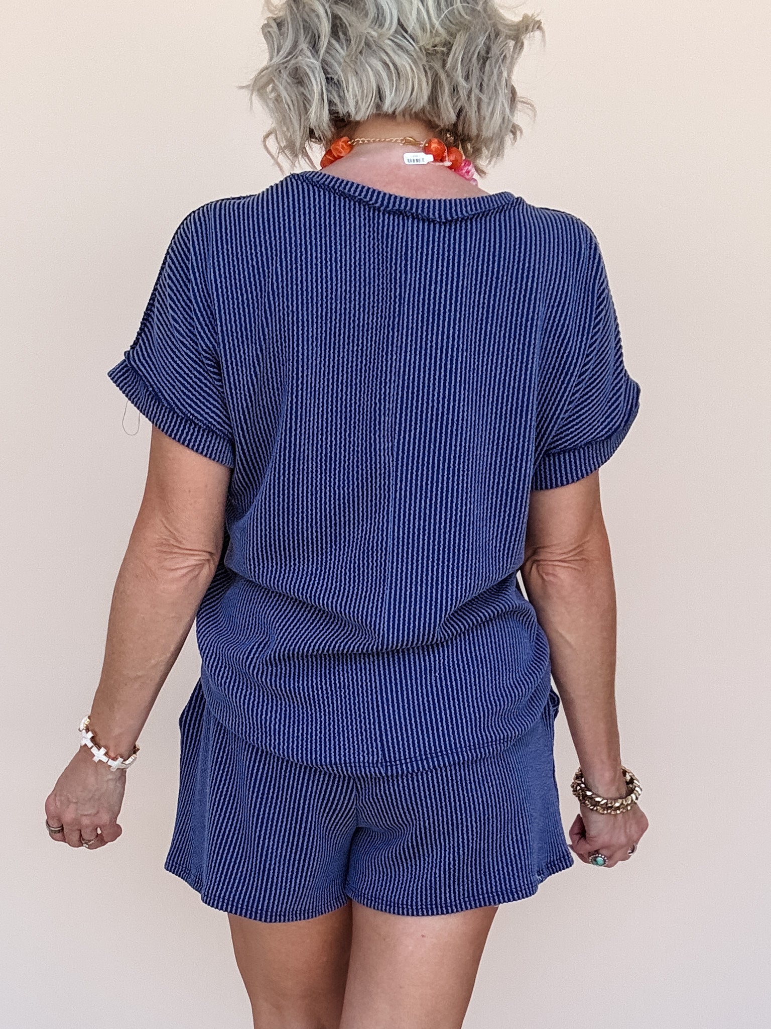 Living In Lounge Top | Navy