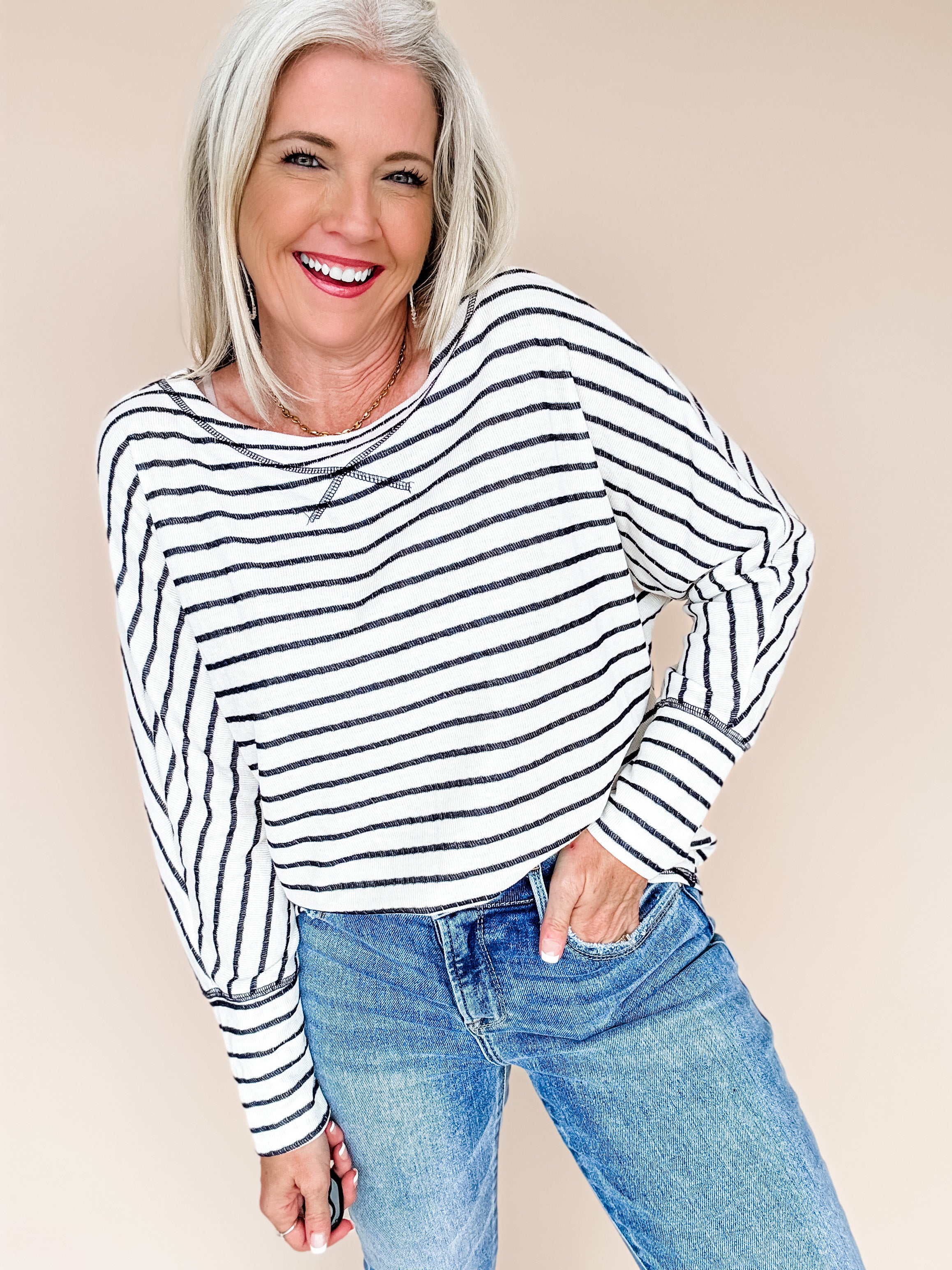 Essential Stripe Top