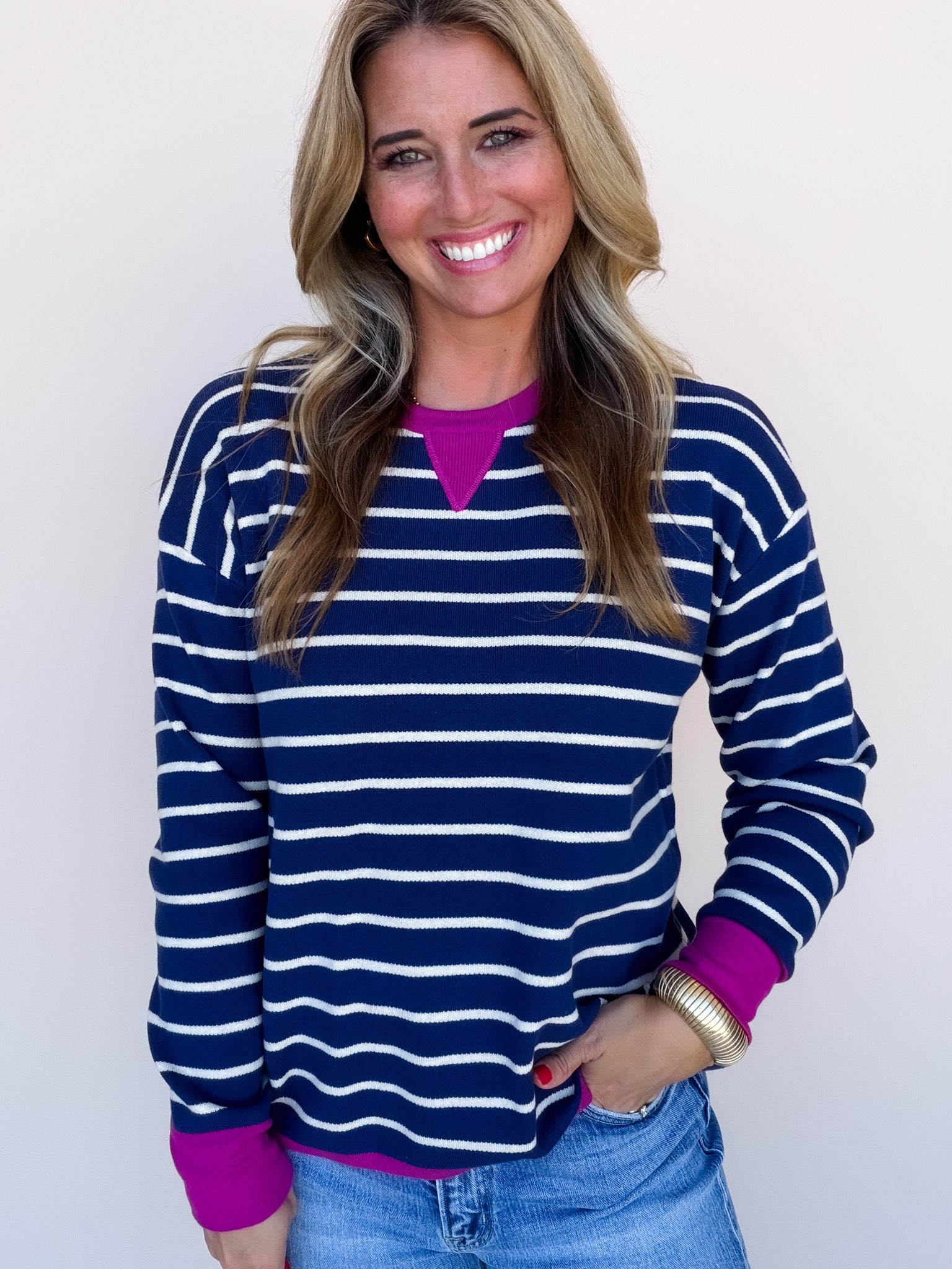 Midnight Plum Sweater