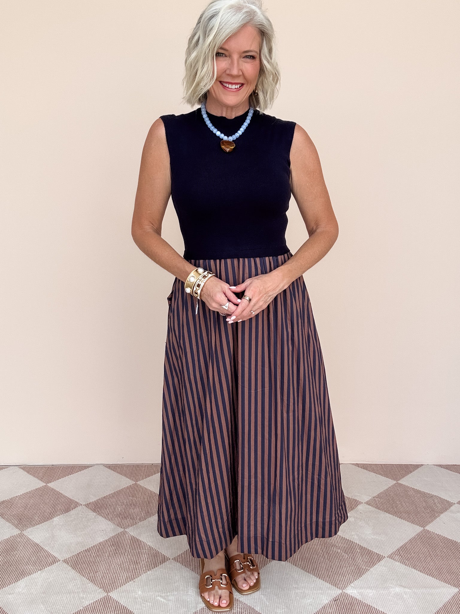 Palmer Dress | Navy