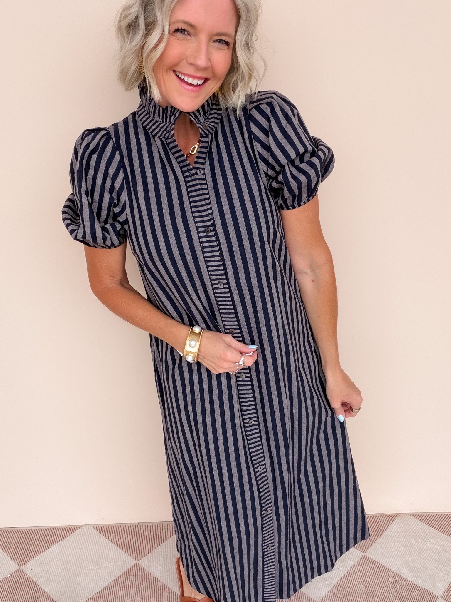Vivian Stripe Dress