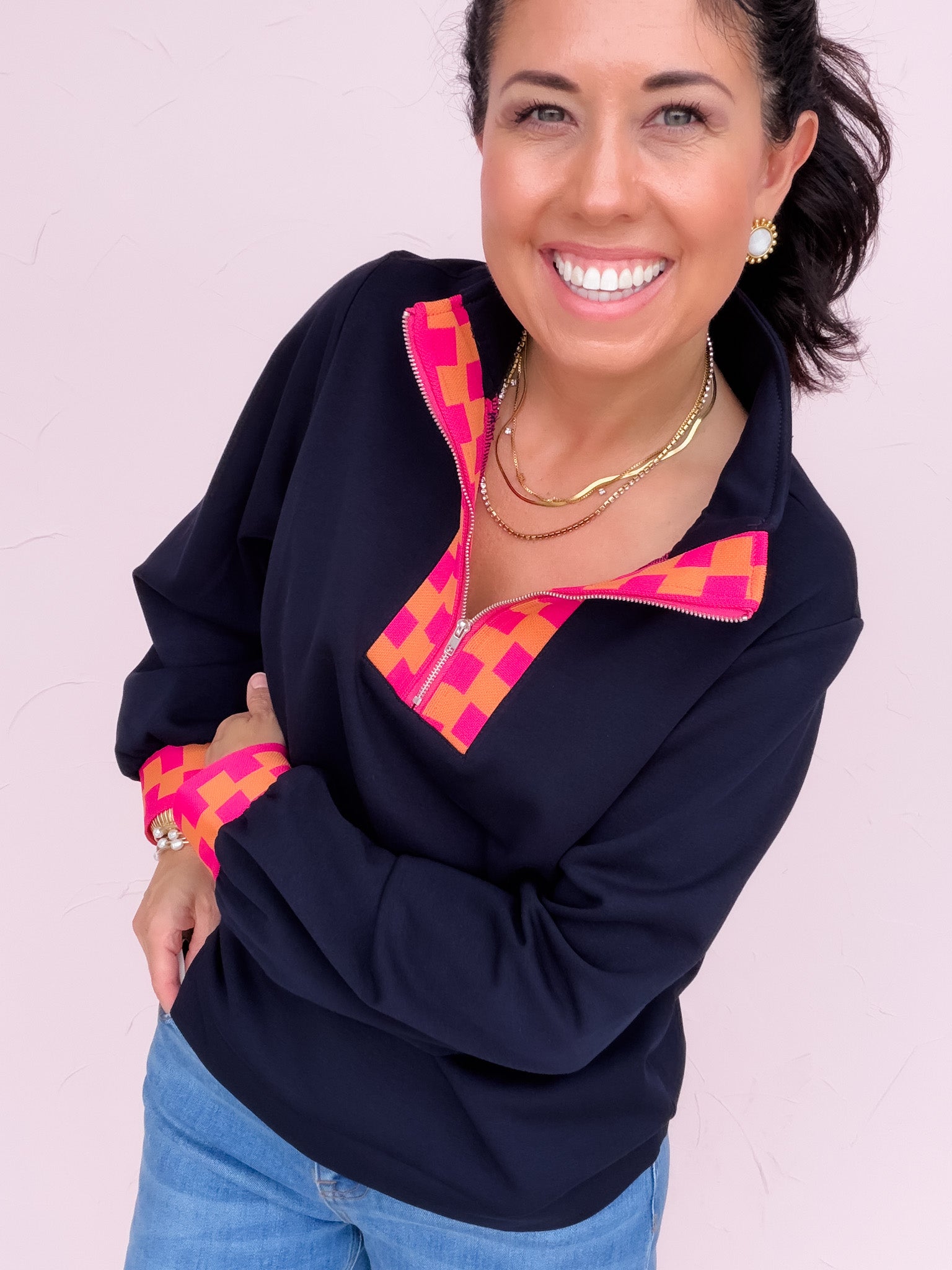Happy Stitch Pullover