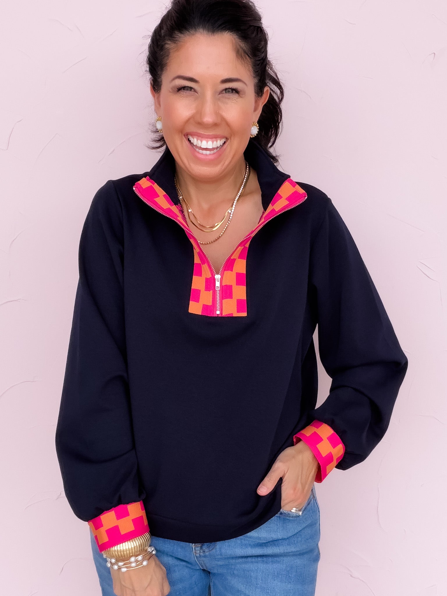 Happy Stitch Pullover