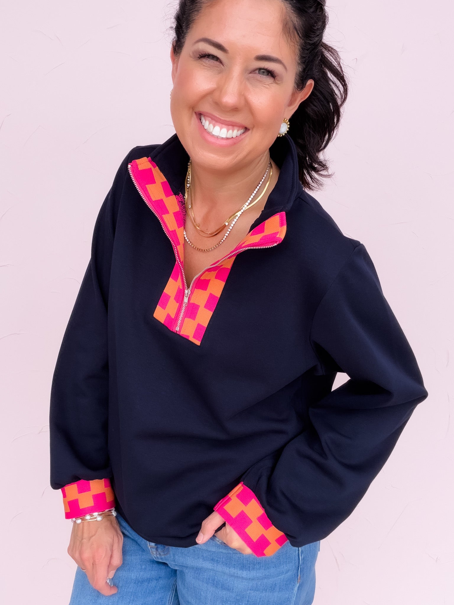 Happy Stitch Pullover