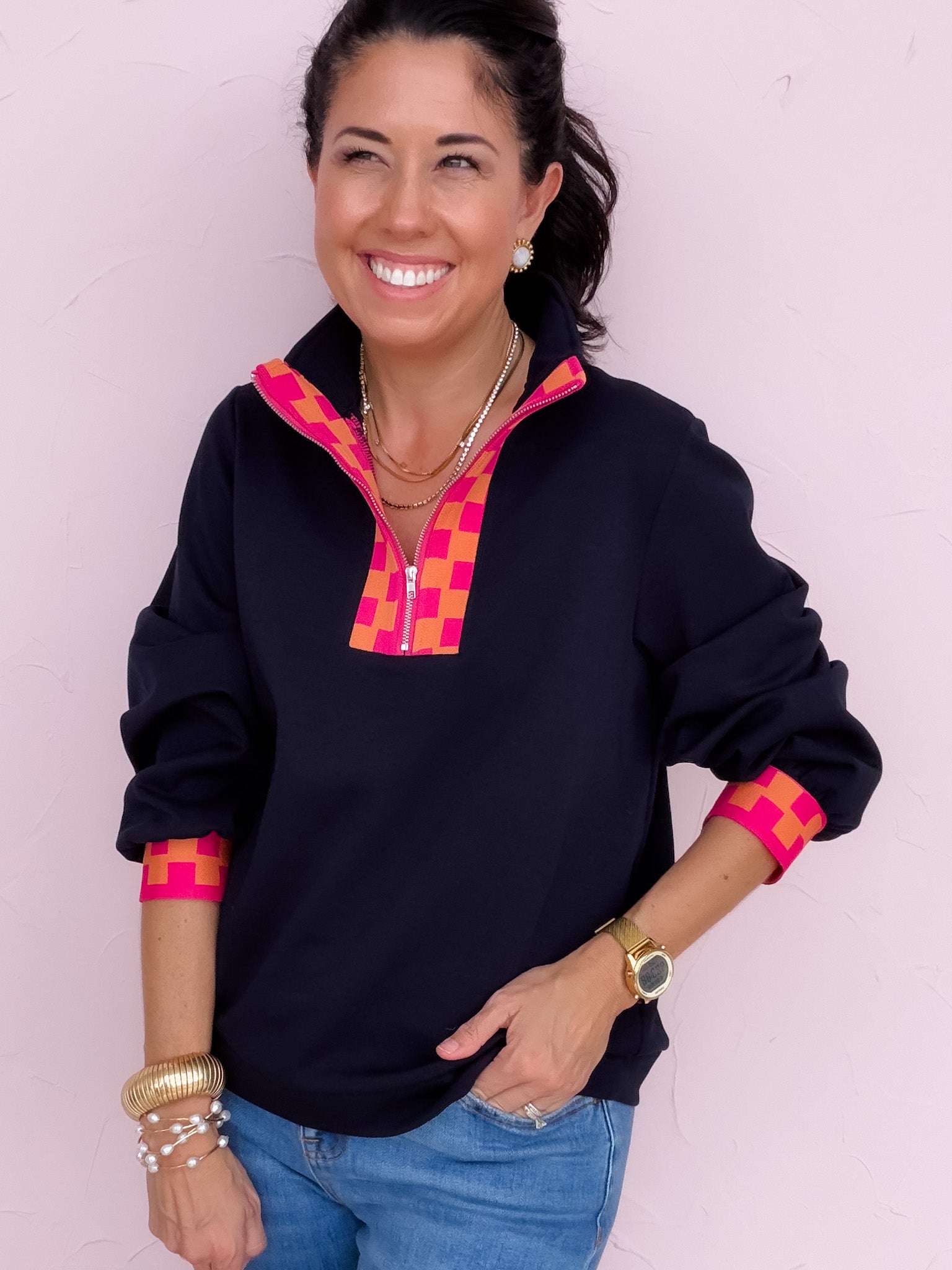 Happy Stitch Pullover