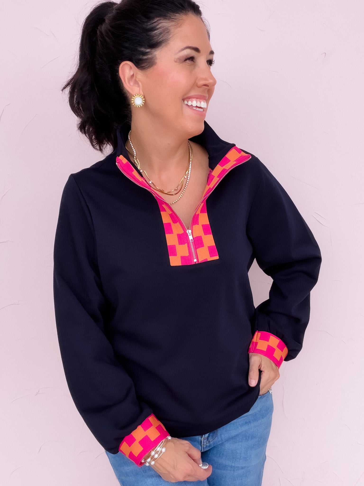 Happy Stitch Pullover