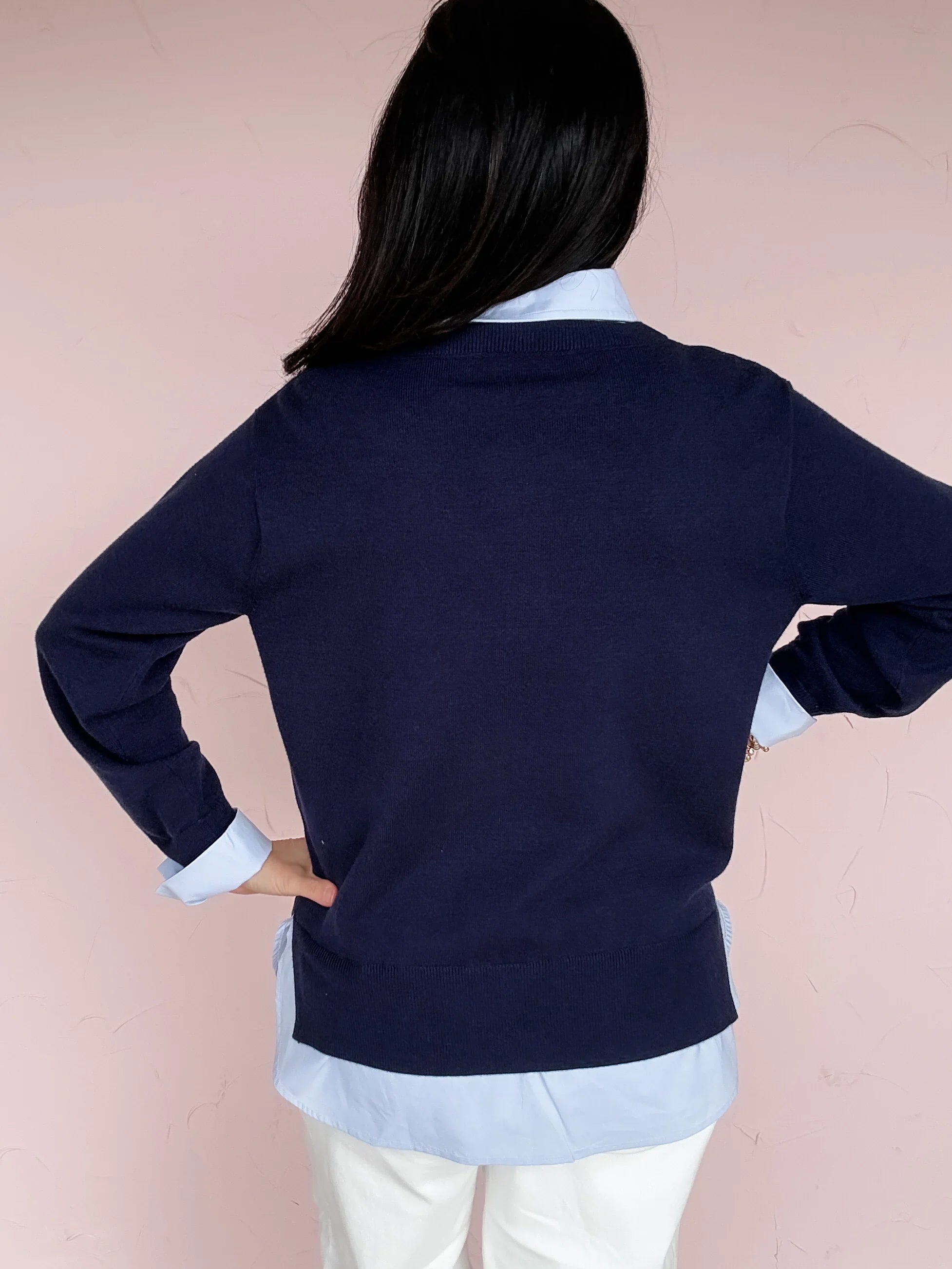 Ahead of the Curve Sweater Top