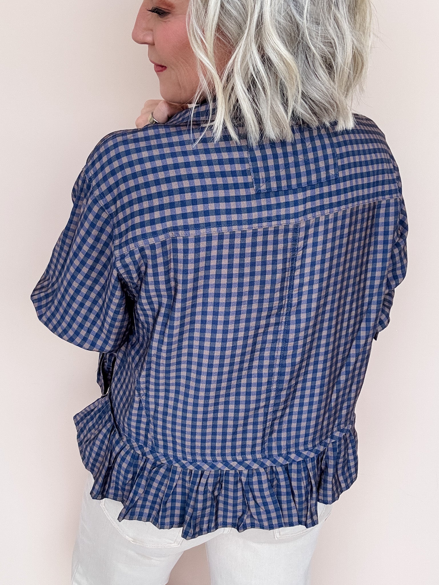 Checked Out Top