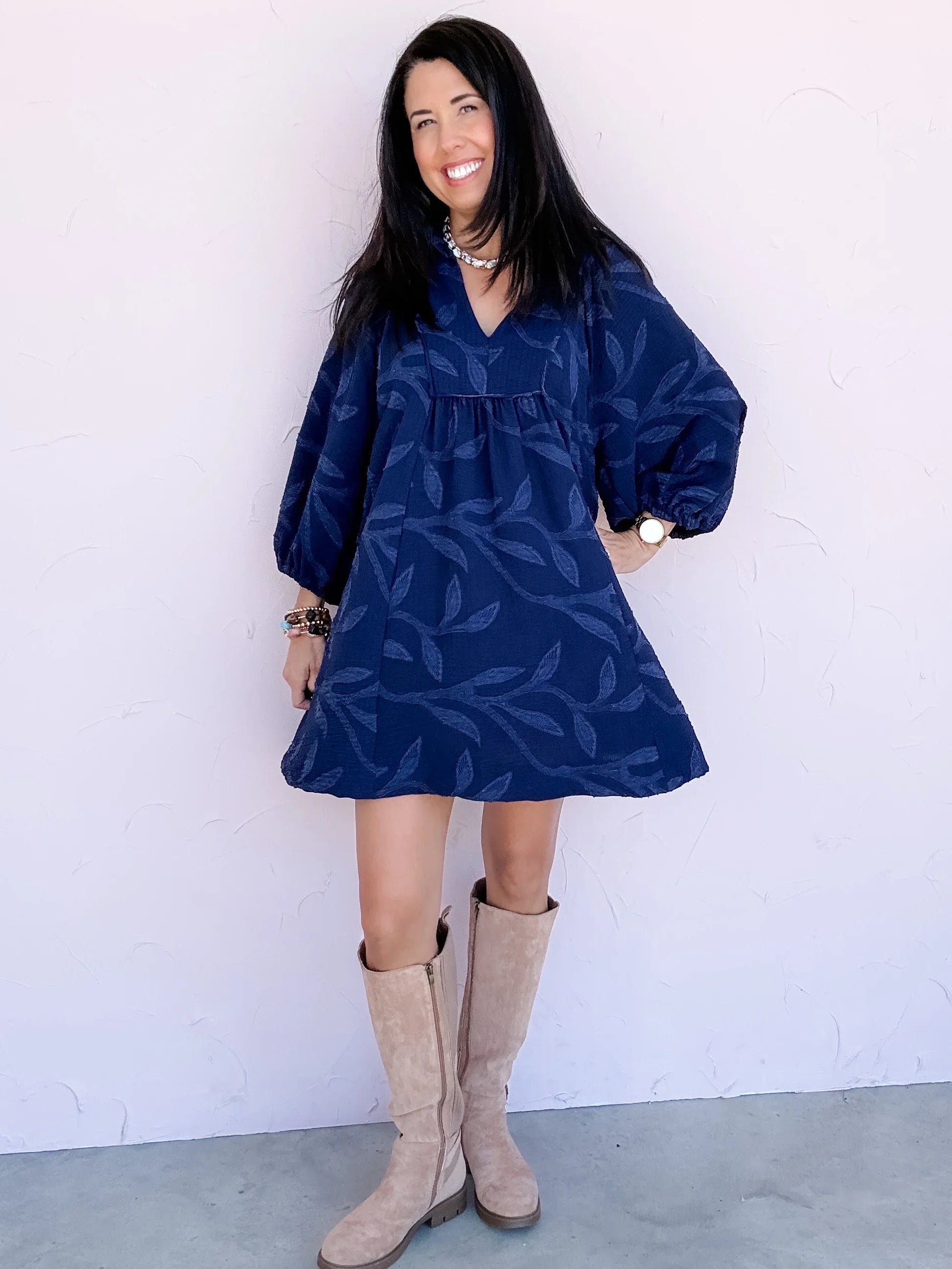 Shadowleaf Mini Dress