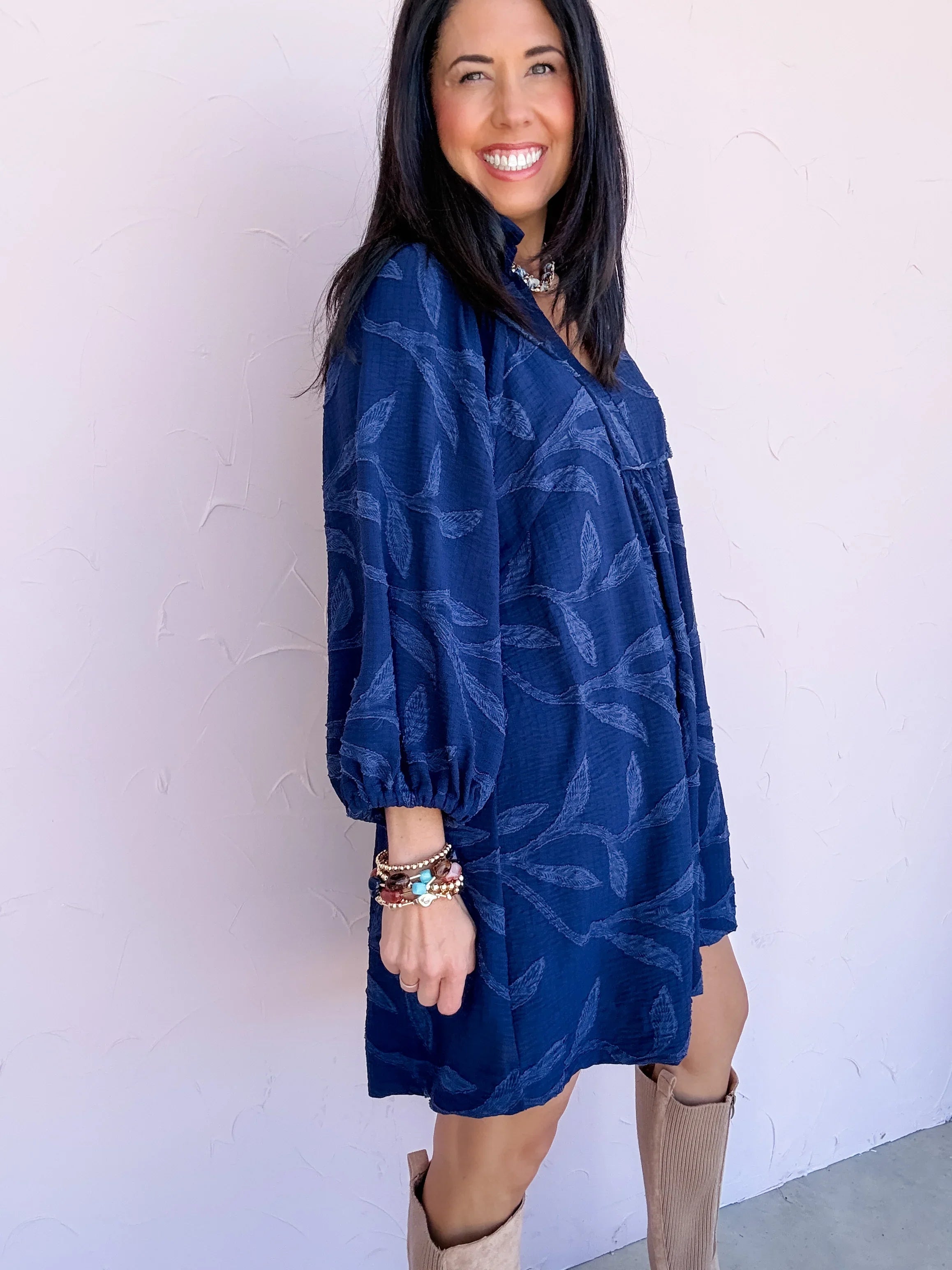 Shadowleaf Mini Dress