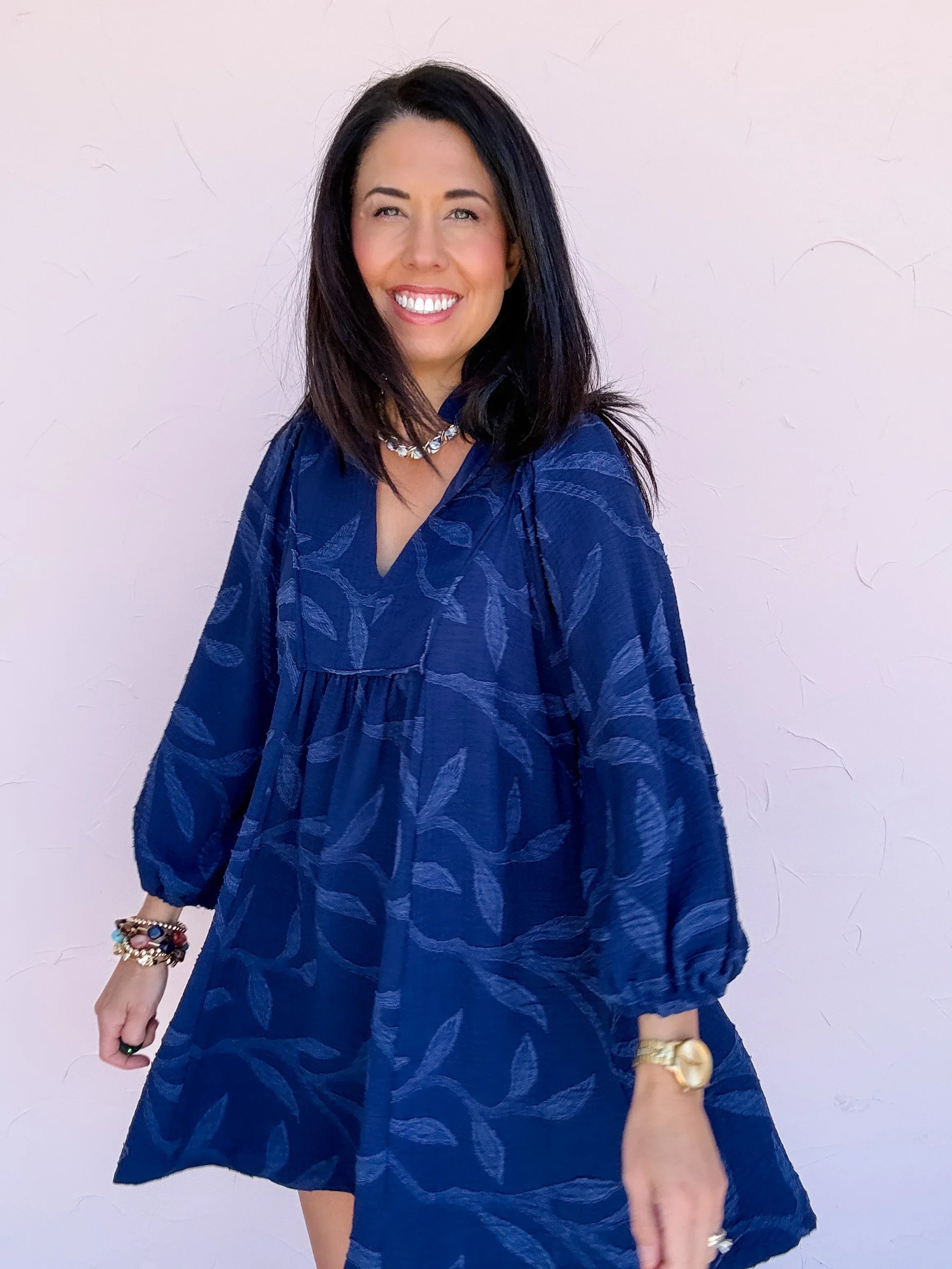 Shadowleaf Mini Dress