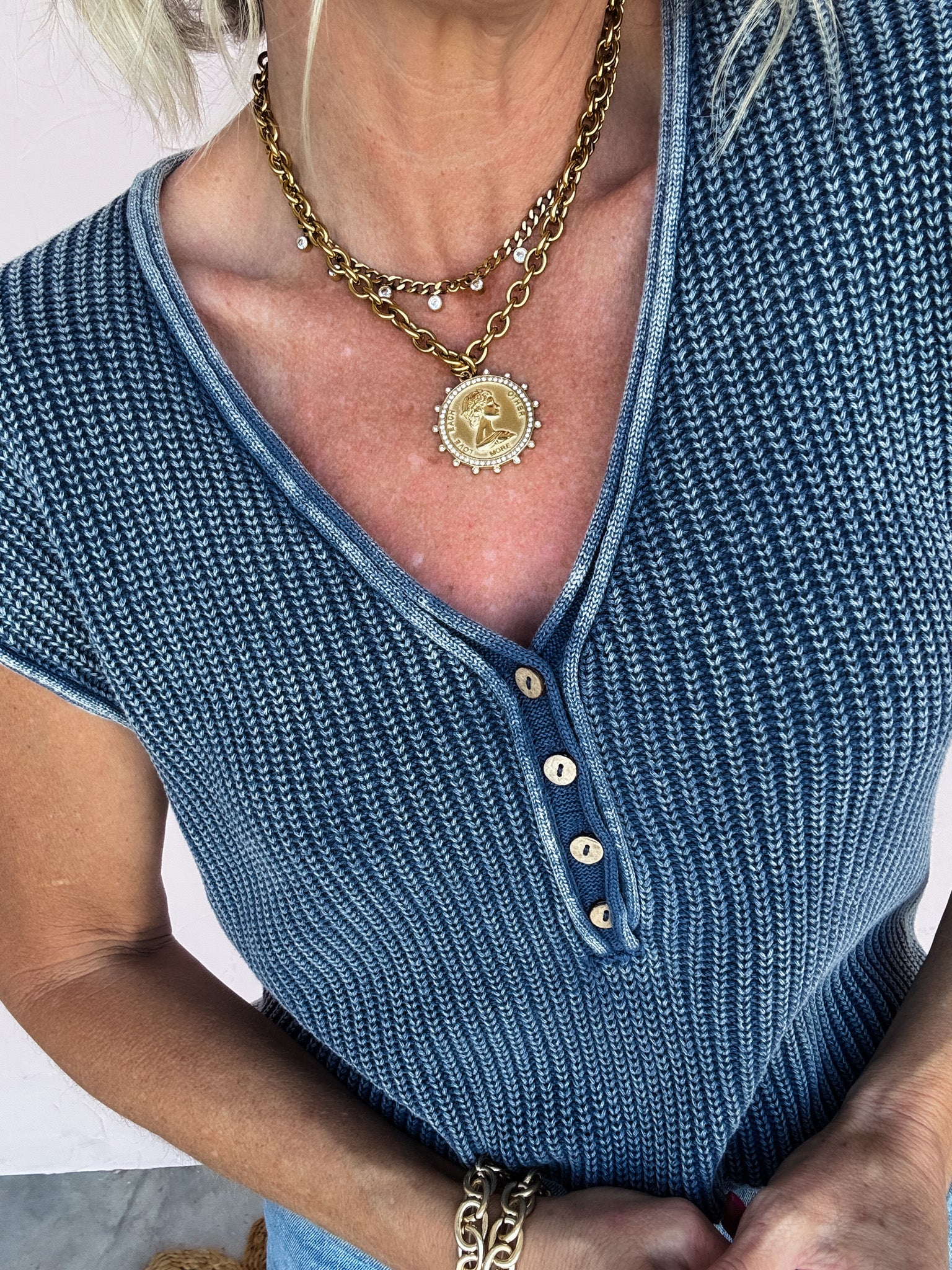 Pacific Loop Knit Henley