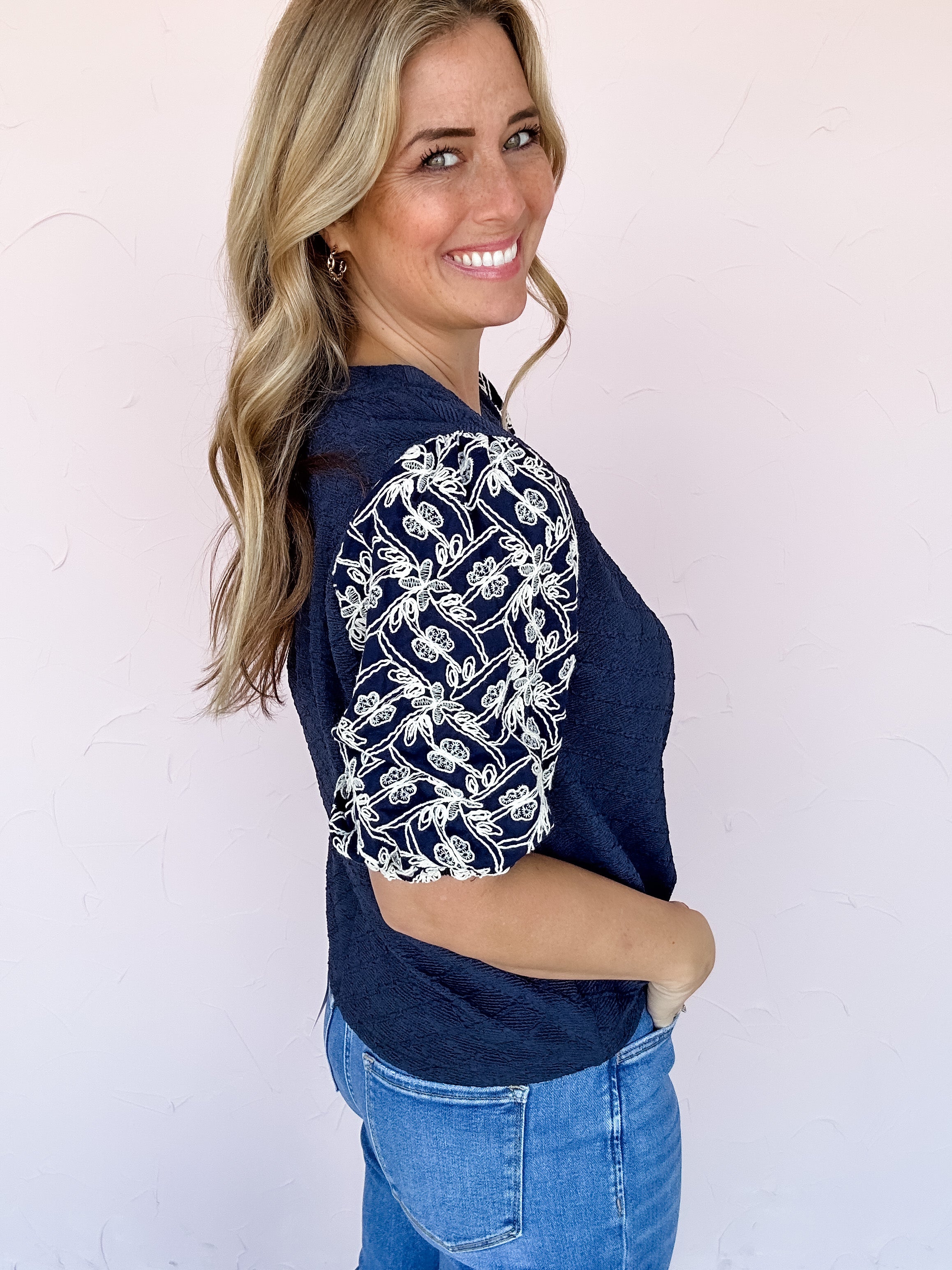 Coastal Bloom Top