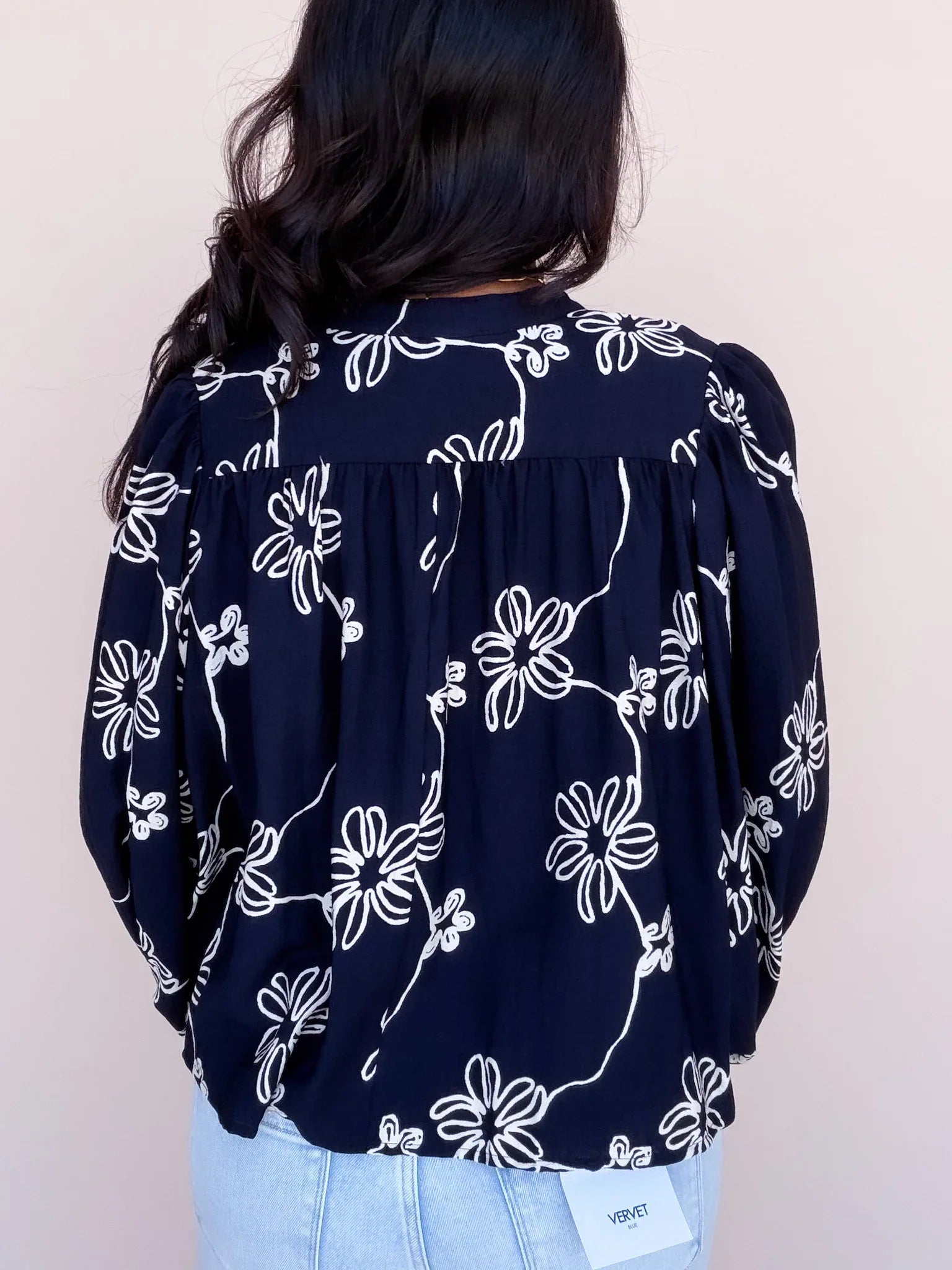Deep Blue Darling Top
