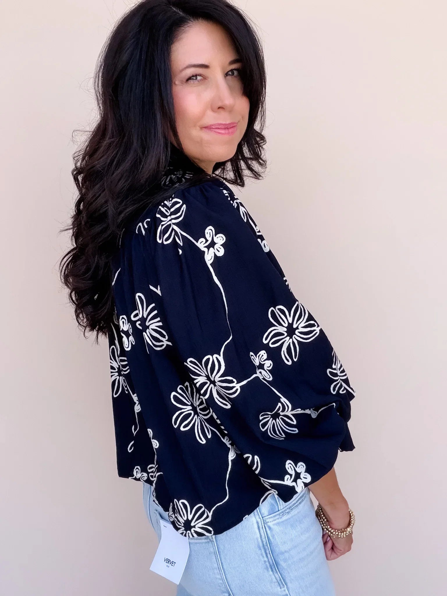 Deep Blue Darling Top