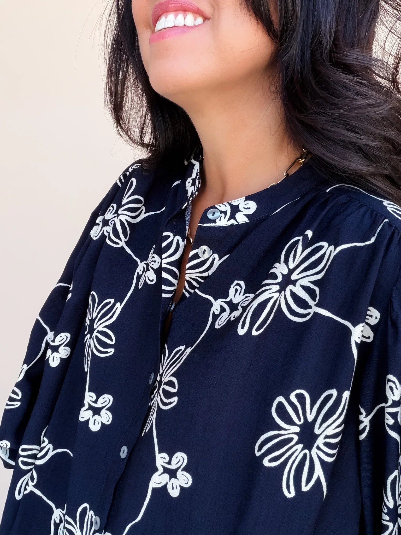 Deep Blue Darling Top