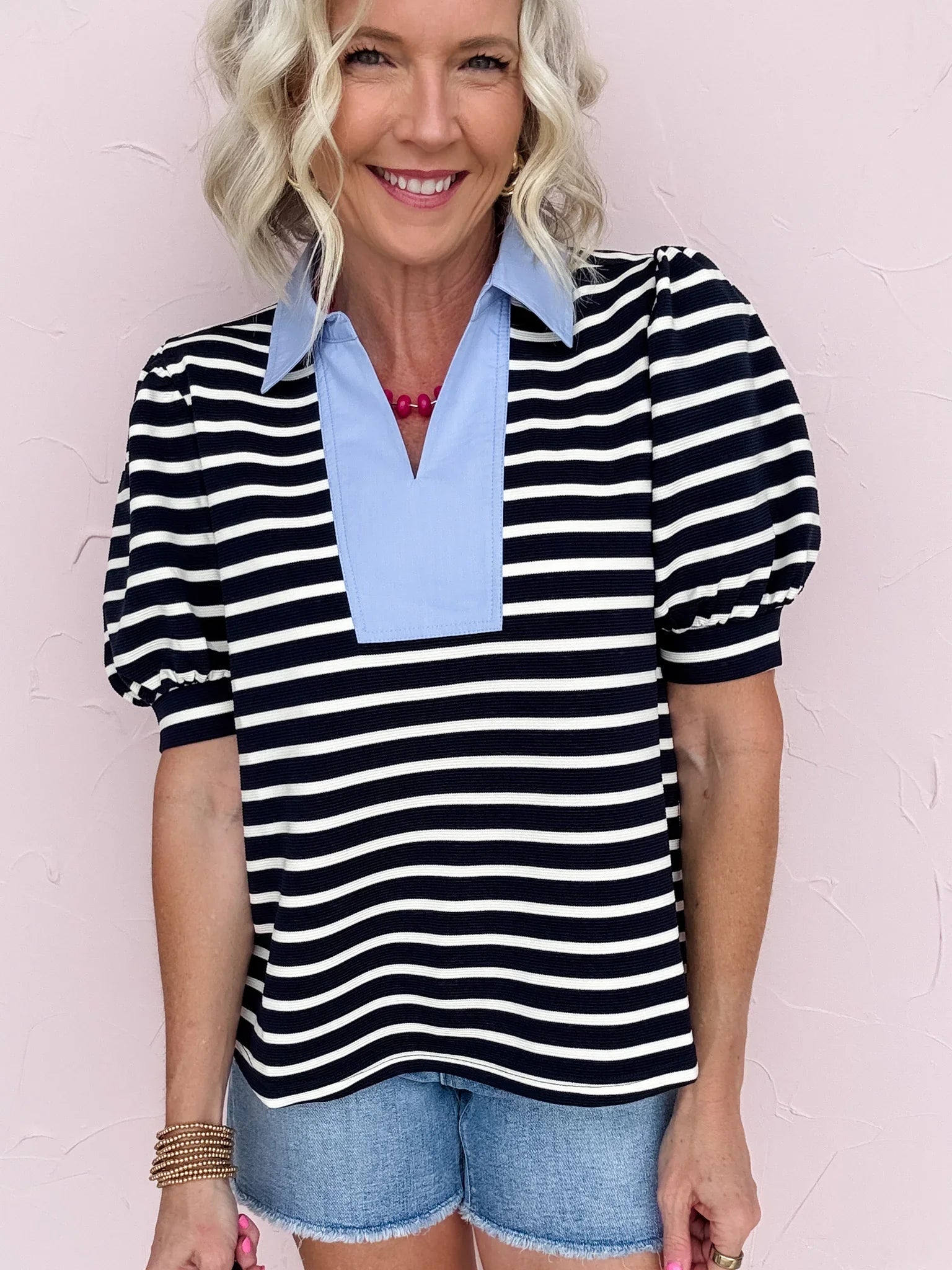 Perfect Pair Stripe Top