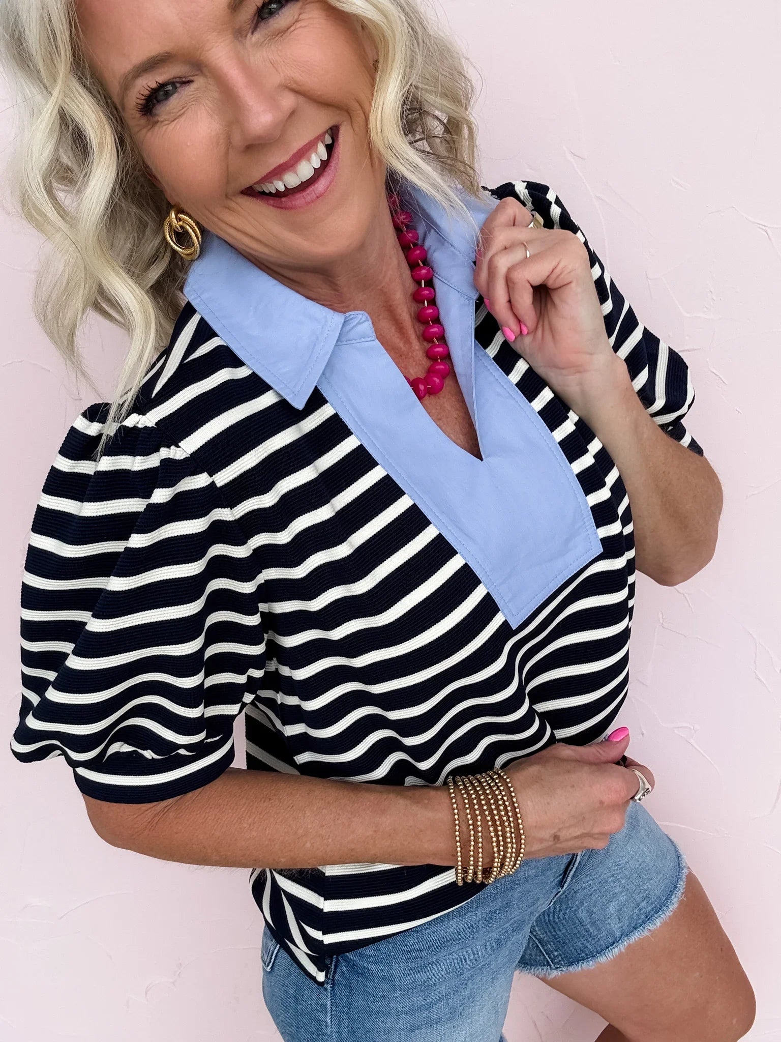 Perfect Pair Stripe Top
