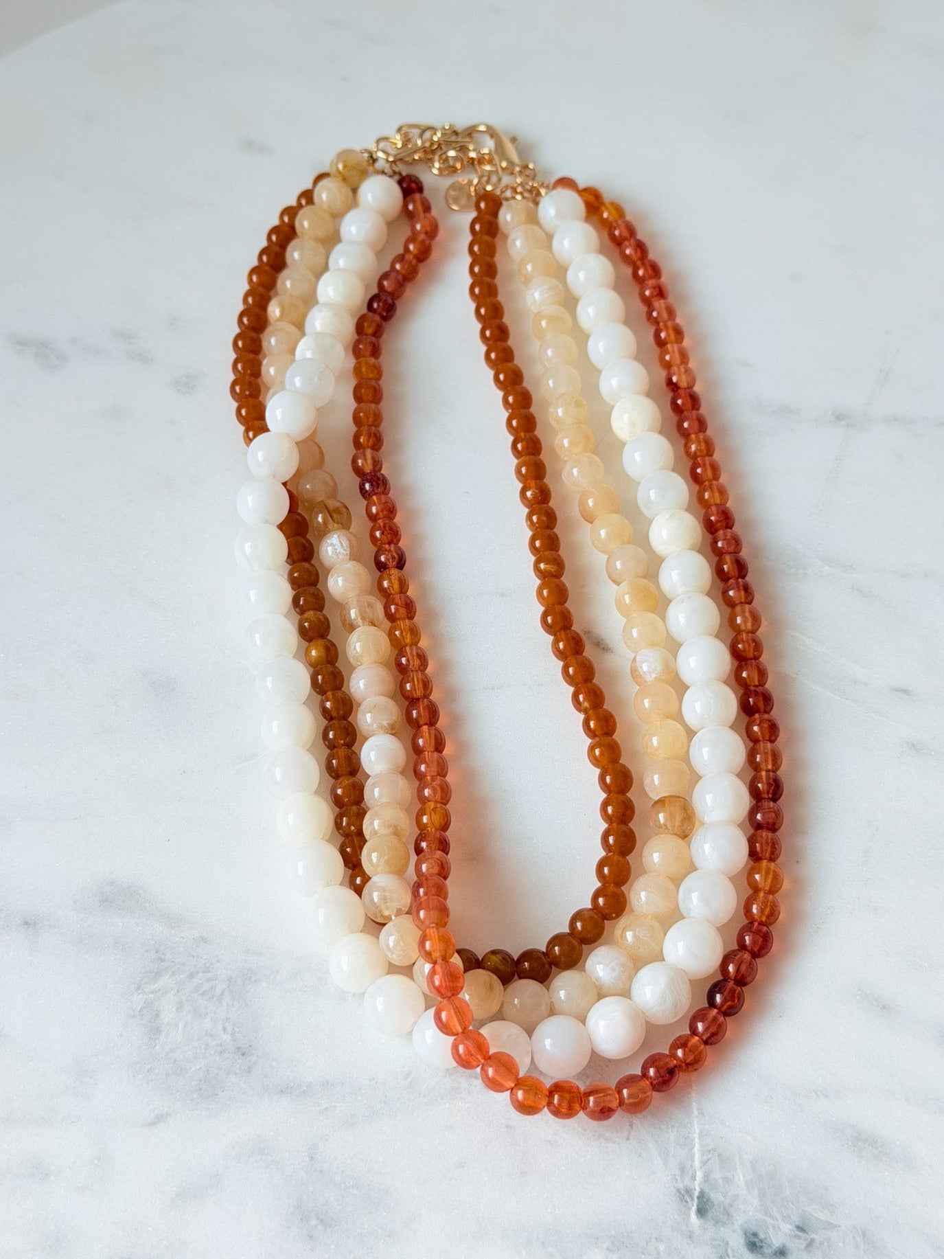 Sandy Shores Beaded Necklace