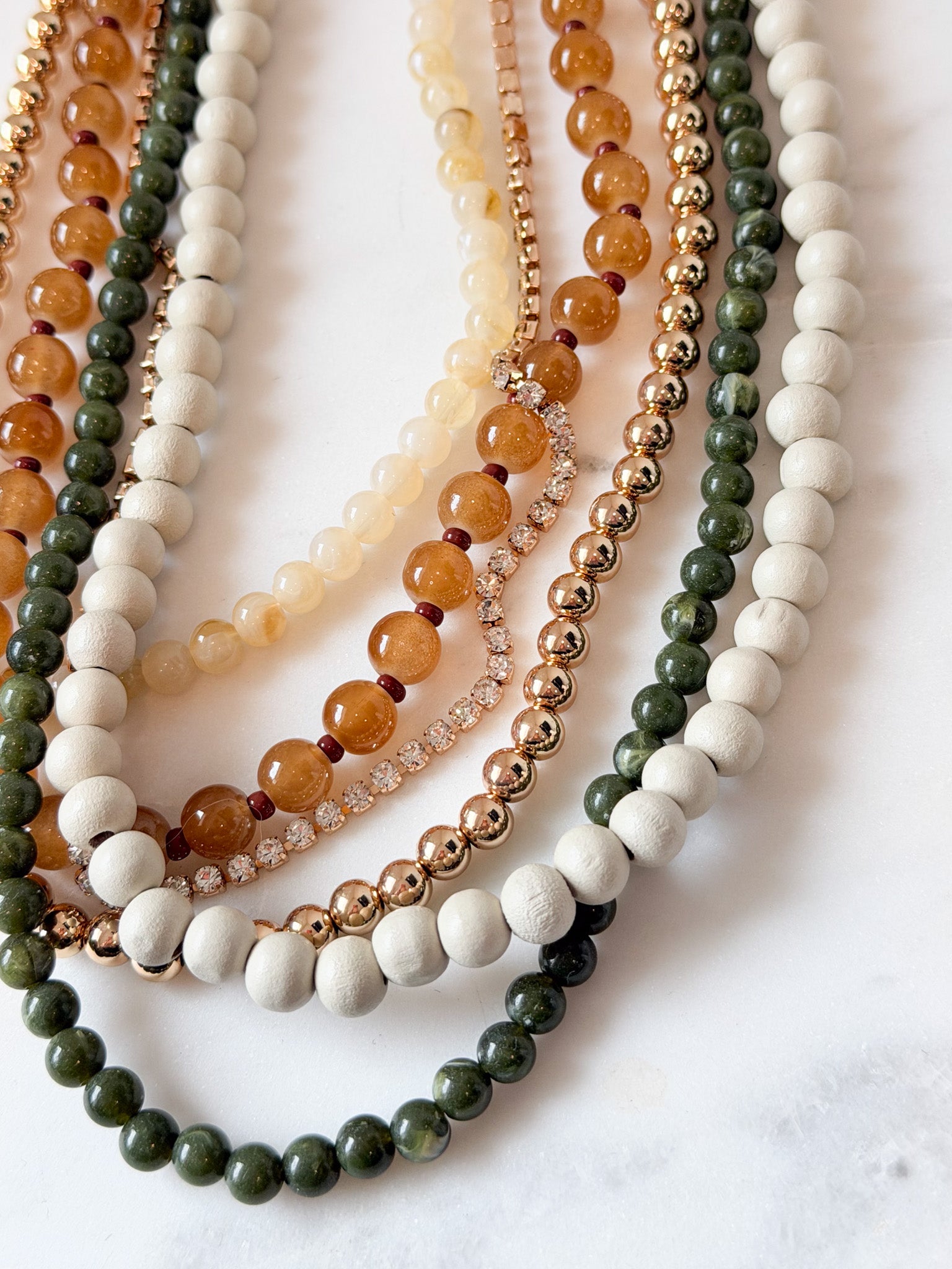 Honey Glimmer Necklace