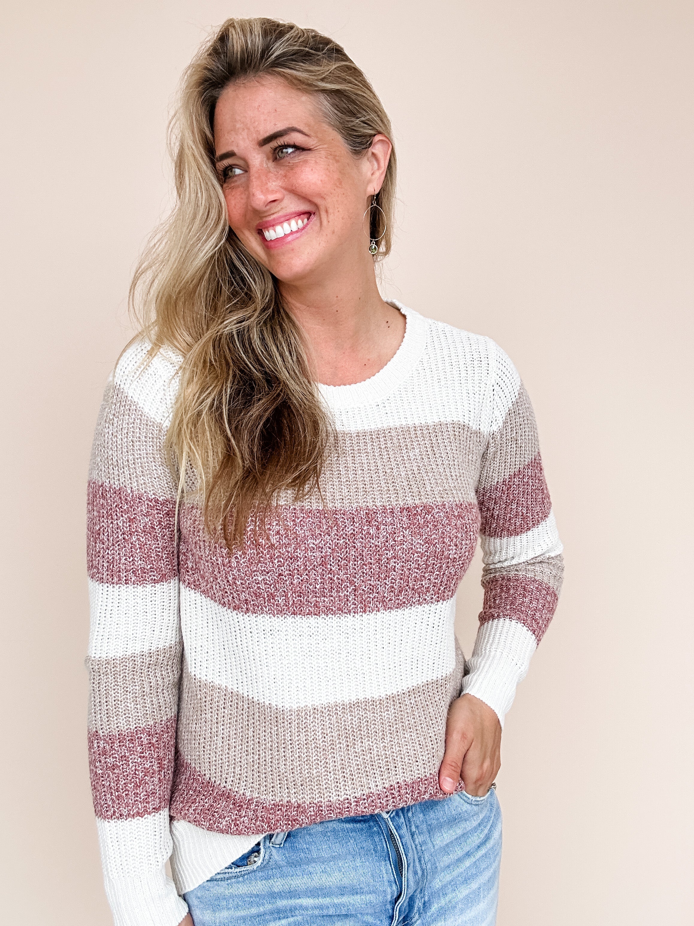 Berry & Cocoa Sweater