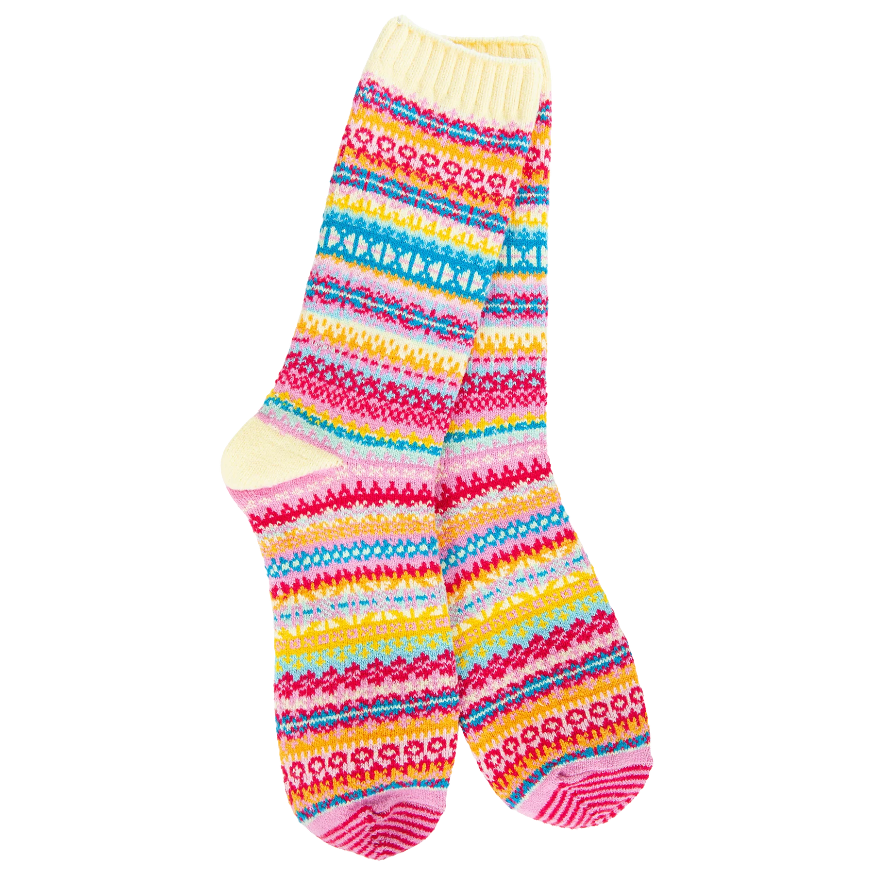 Nordic Whimsy Crew Socks