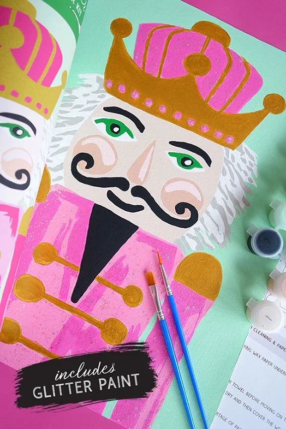Pink Nutcracker Paint By Number