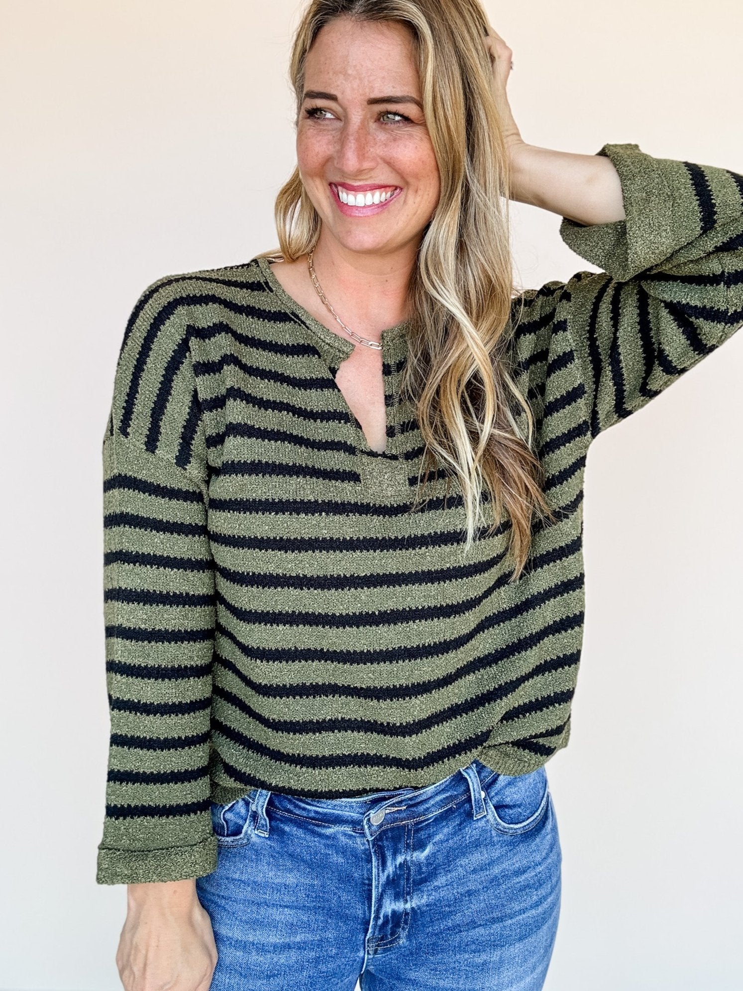 Cityscape Stripe Sweater