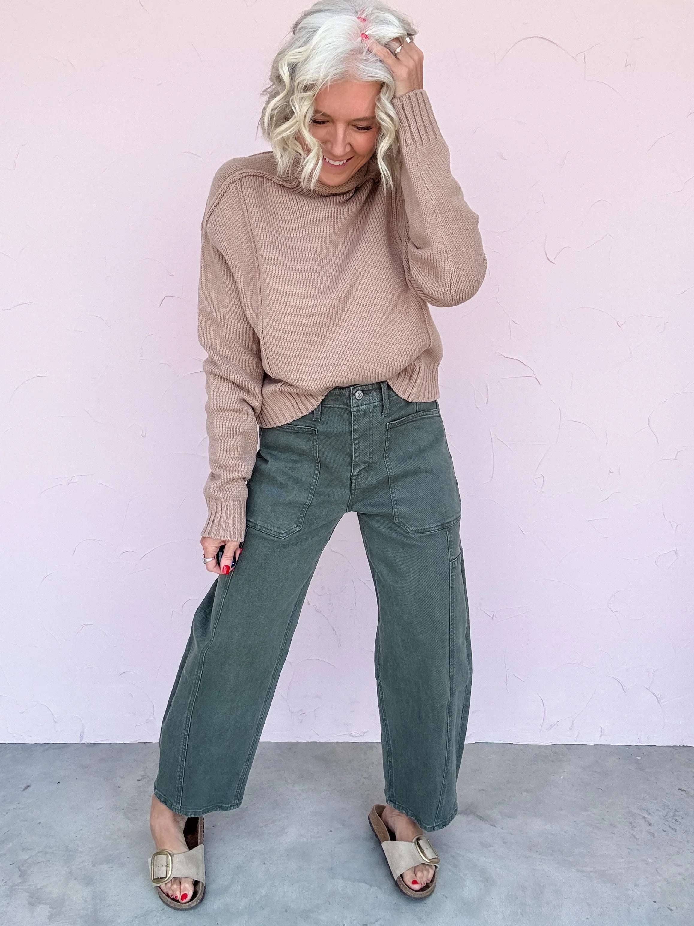 Out of Range Barrel Jeans