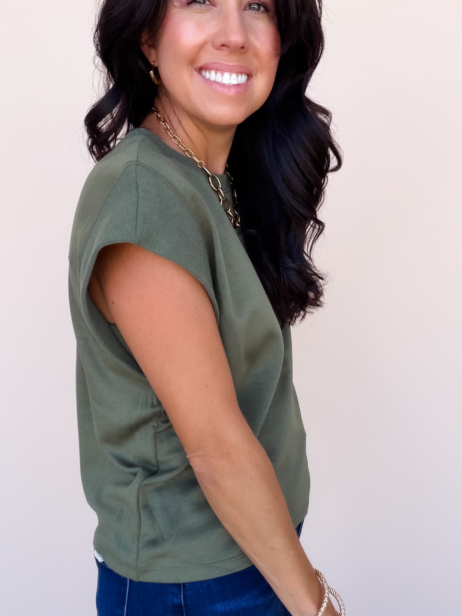 Kelly Coast Top | Olive