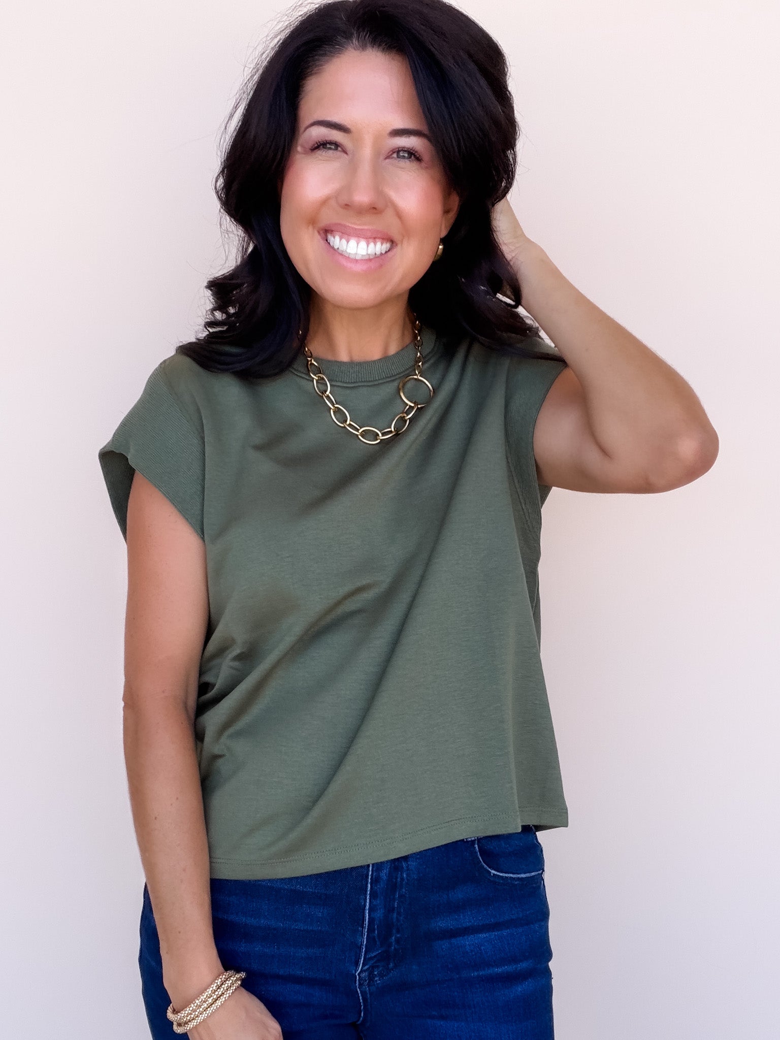 Kelly Coast Top | Olive