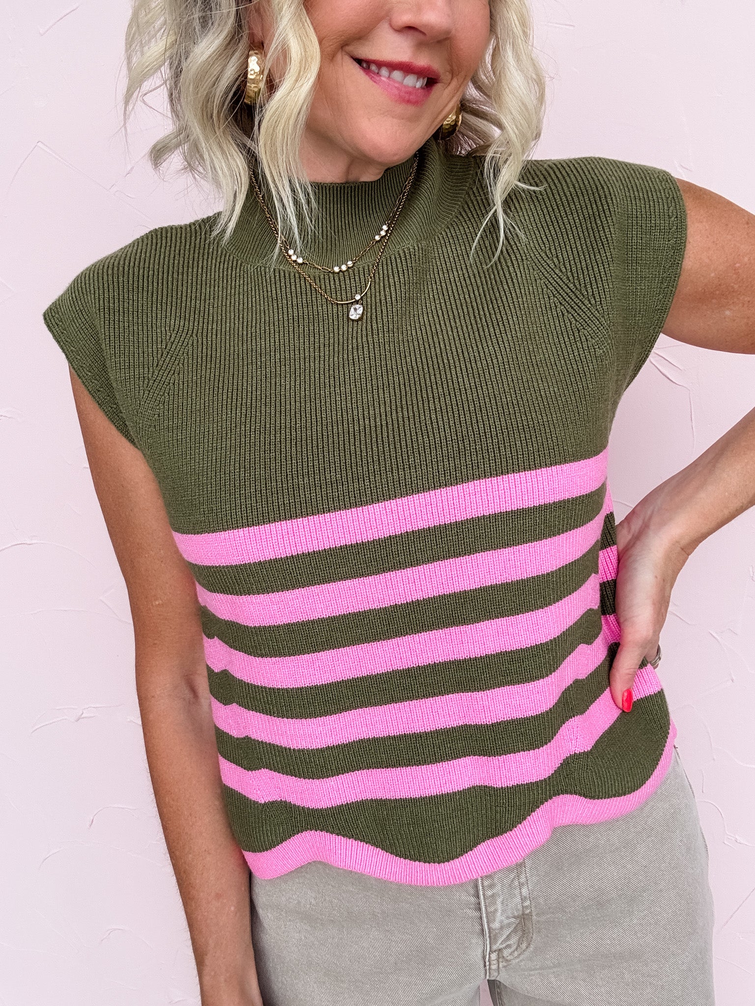 Olivia Bloom Knit Top