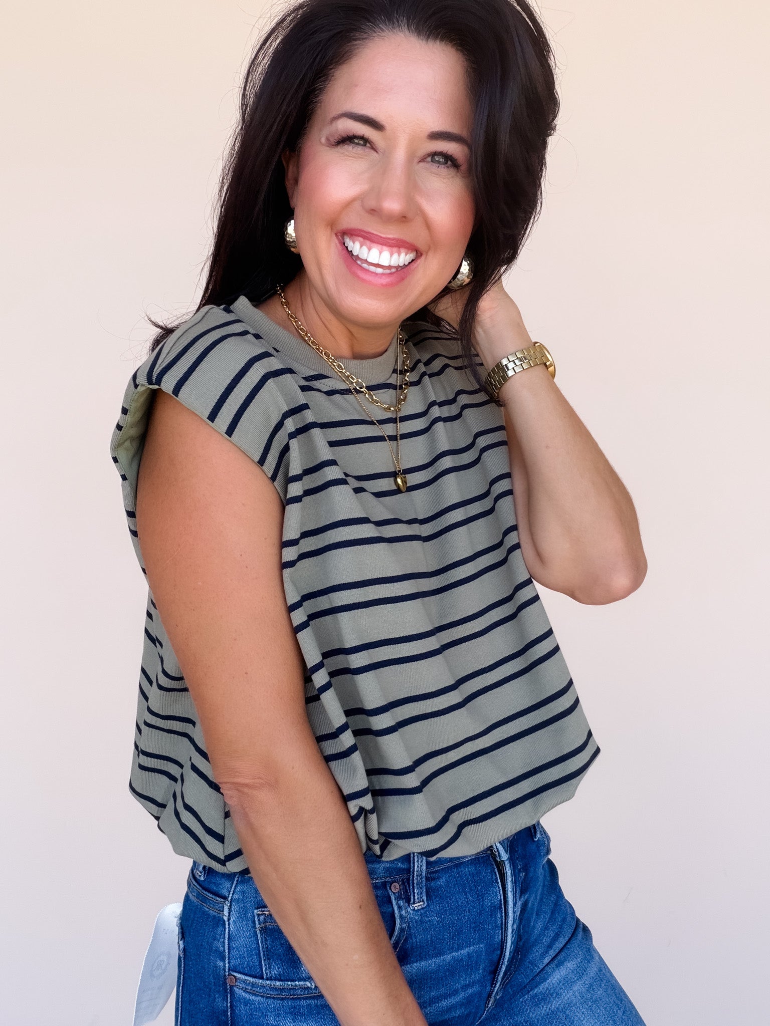 Stripe Social Top
