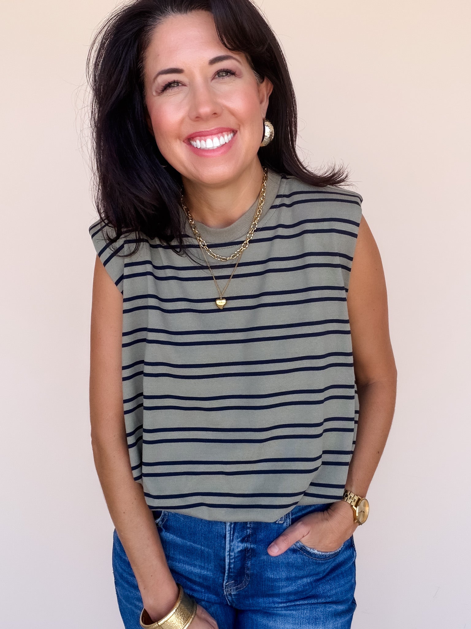 Stripe Social Top