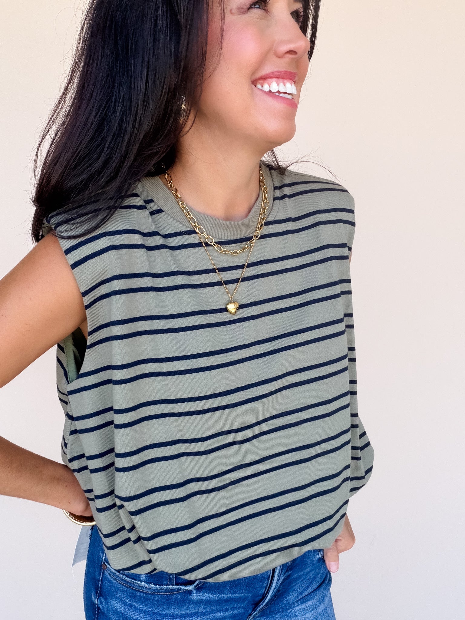 Stripe Social Top