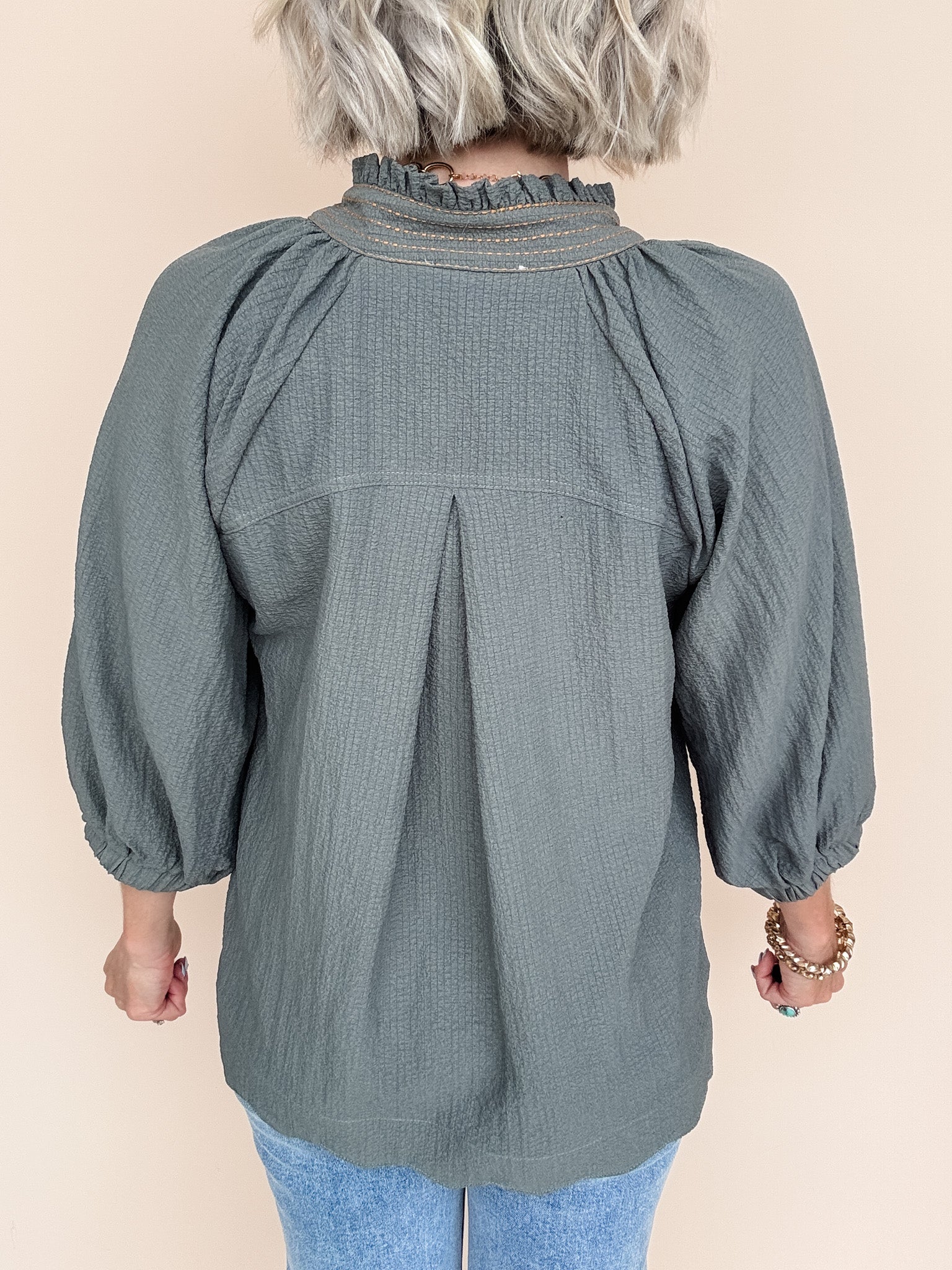 Golden Thread Top
