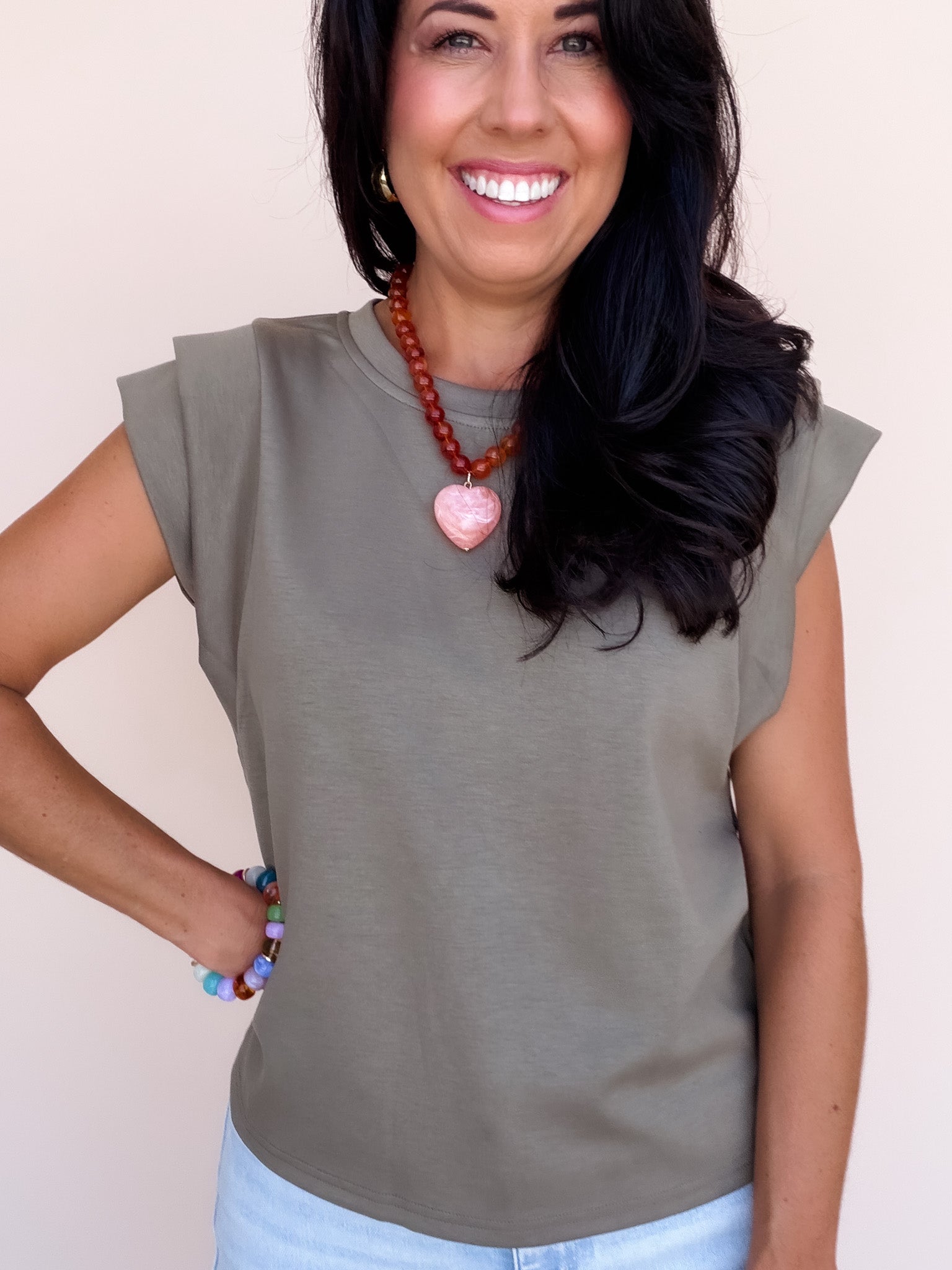 Sage Whisper Top