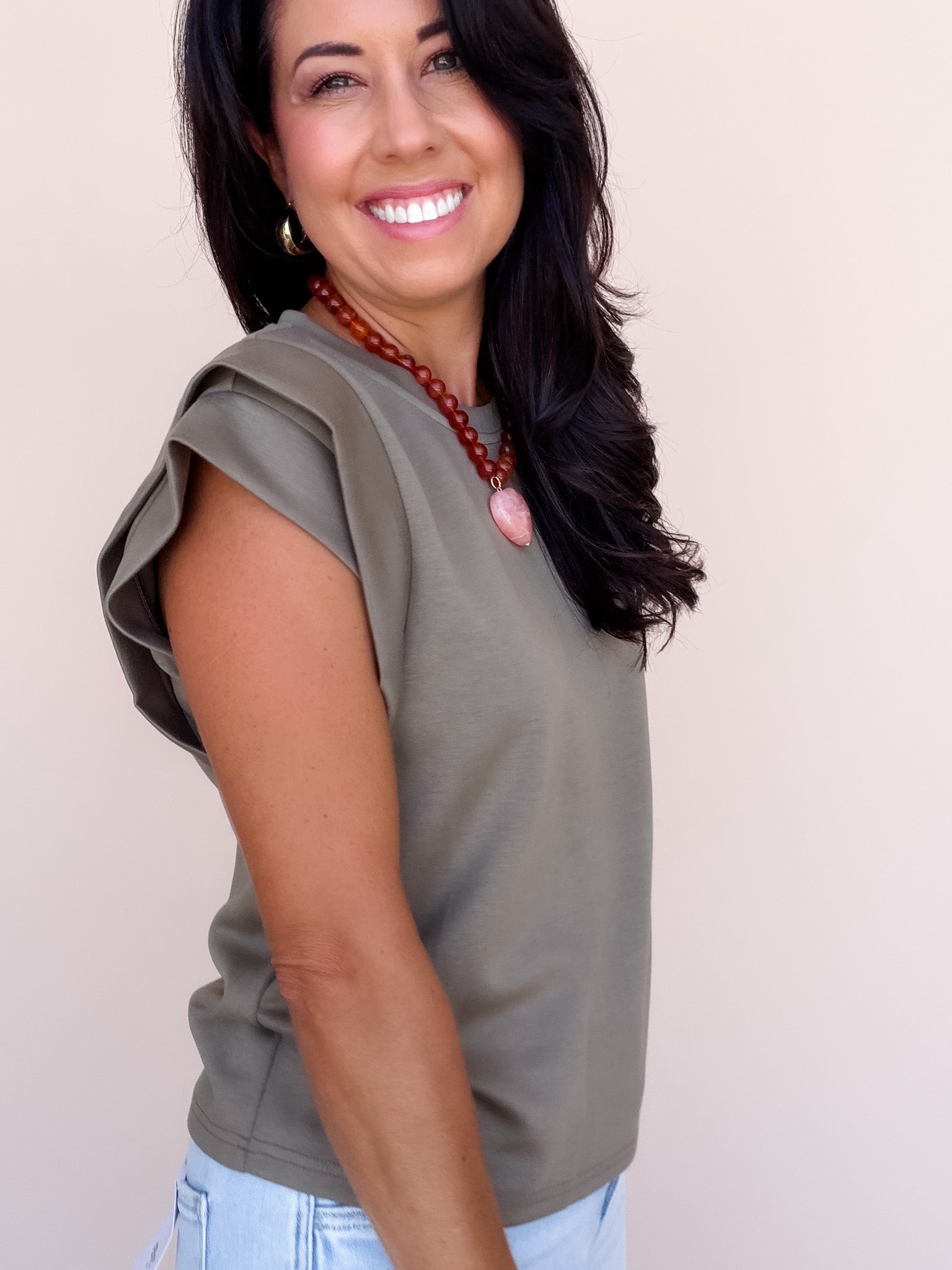 Sage Whisper Top