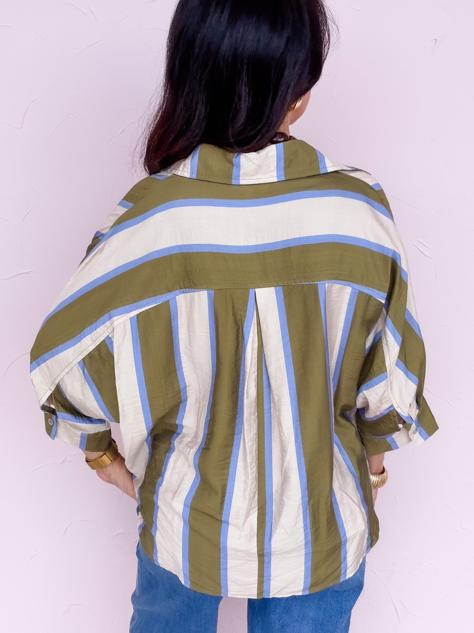 Olive & Iris Top