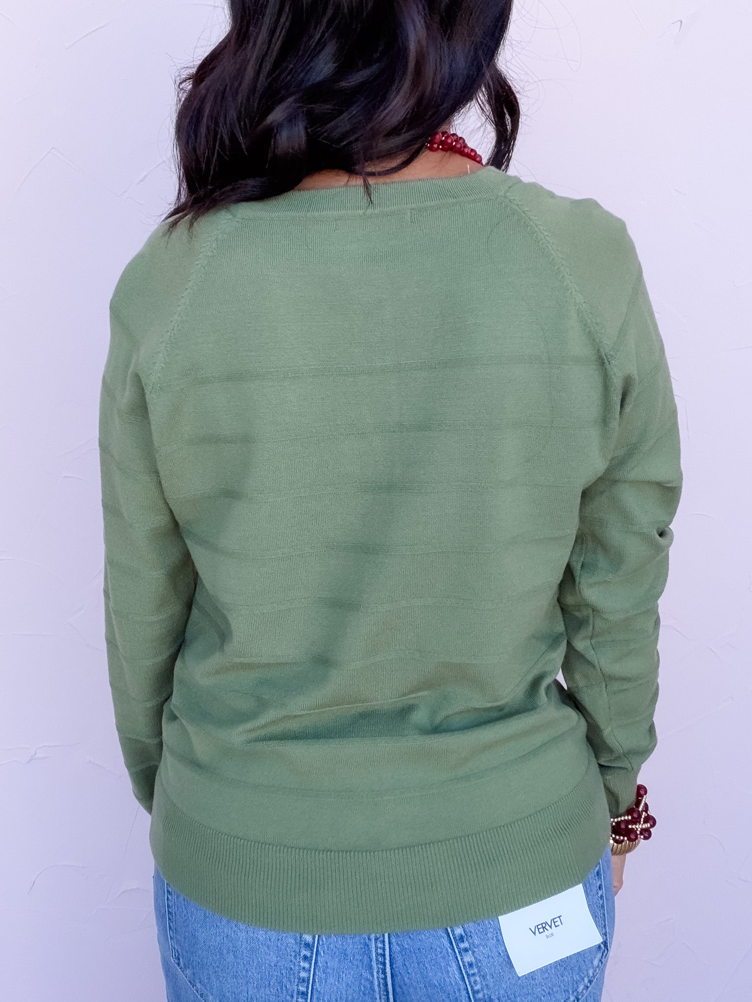 Overlook Henley Sweater | Olive