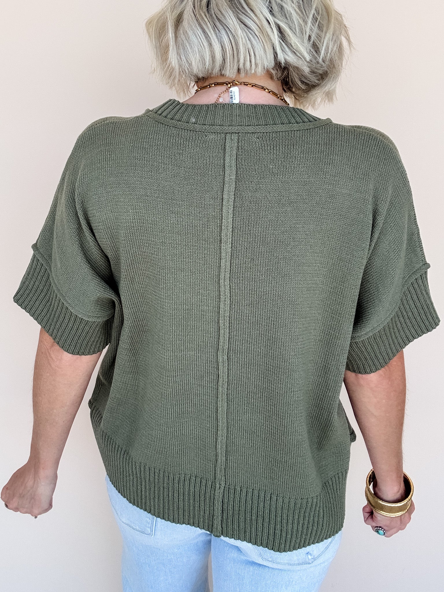 Right Touch Sweater | Olive